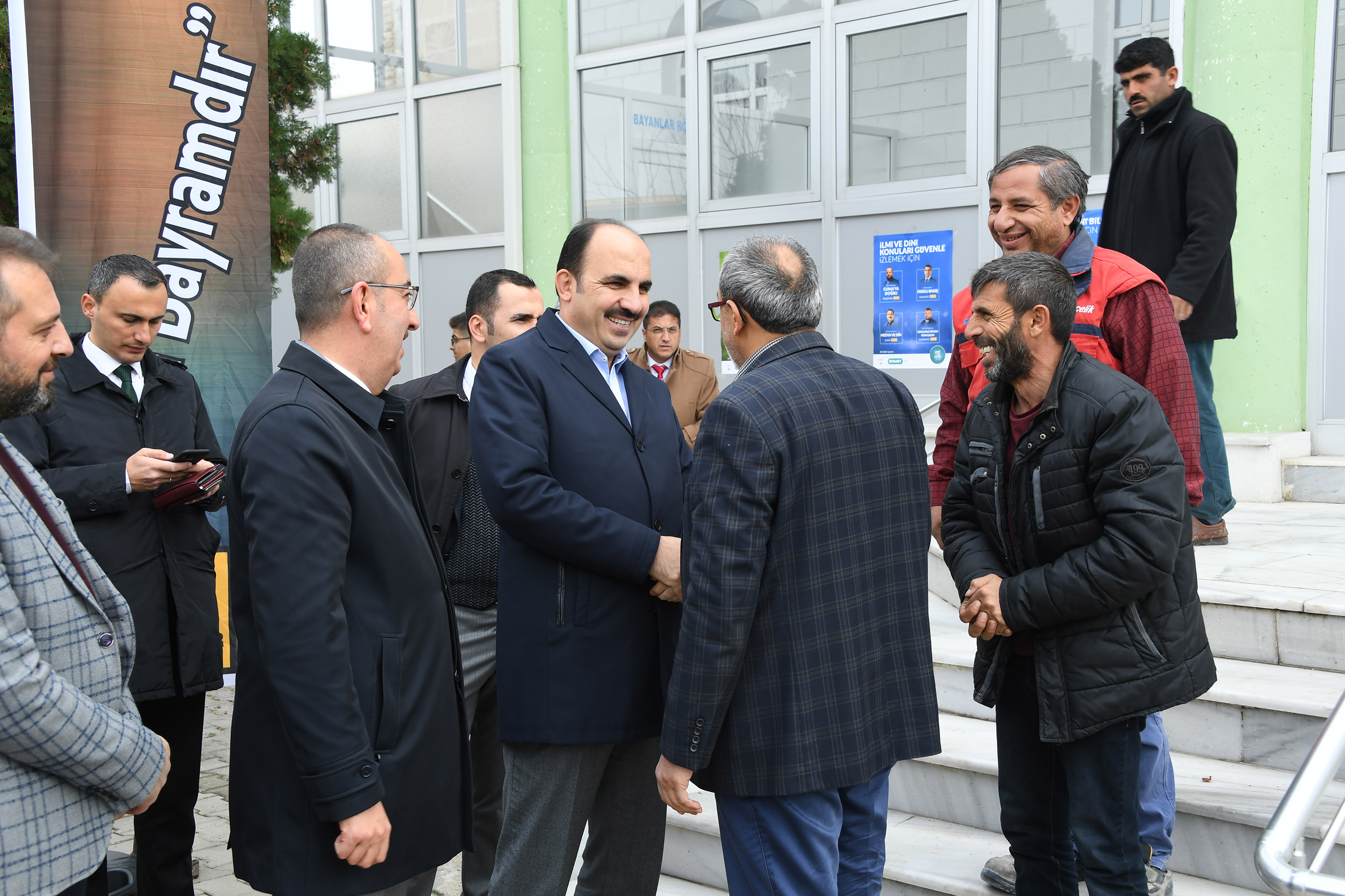 Başkan Altay, Ateş Baz-ı Veli Camii'nde Vatandaşlarla Buluştu