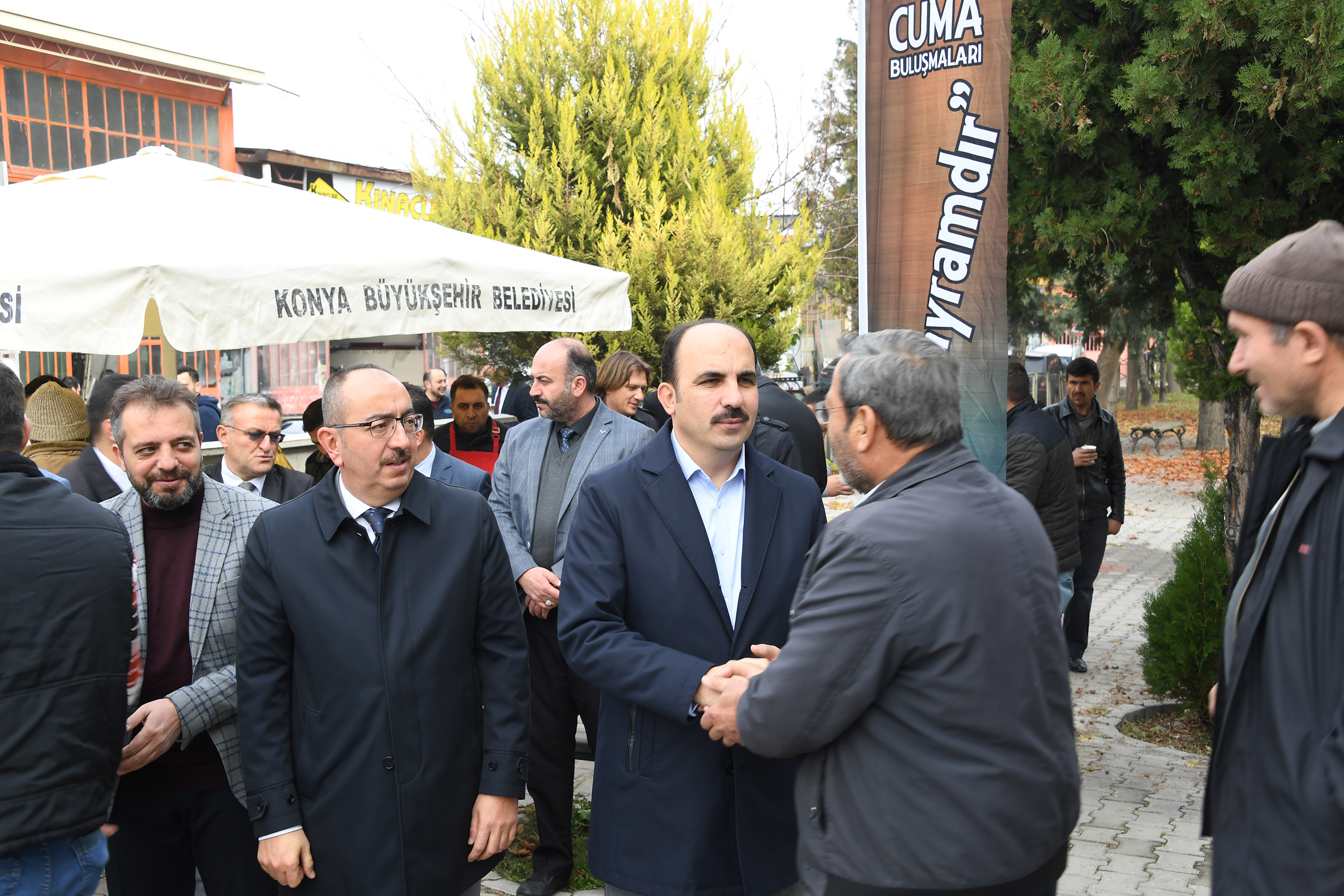Başkan Altay, Ateş Baz-ı Veli Camii'nde Vatandaşlarla Buluştu