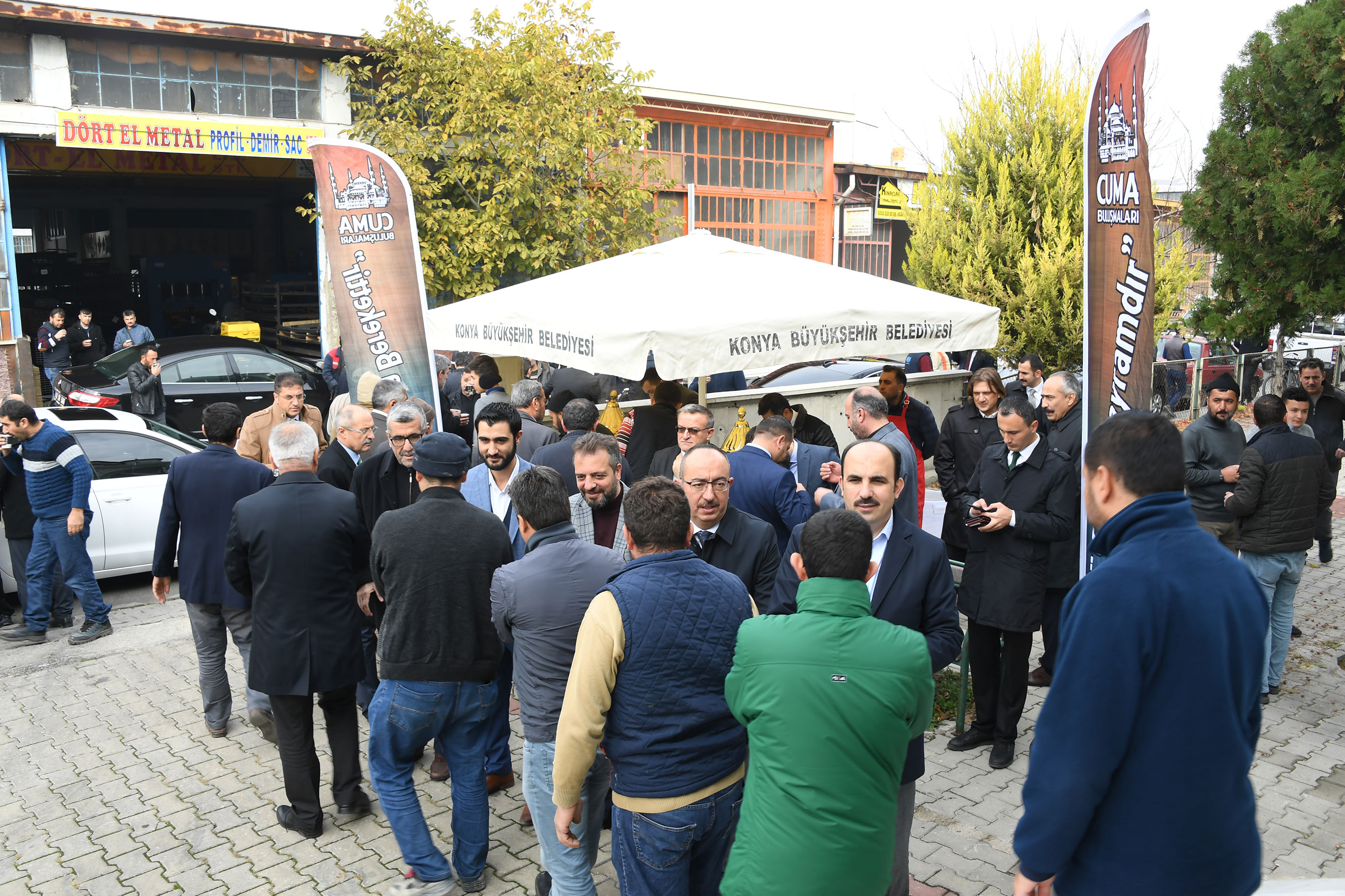Başkan Altay, Ateş Baz-ı Veli Camii'nde Vatandaşlarla Buluştu