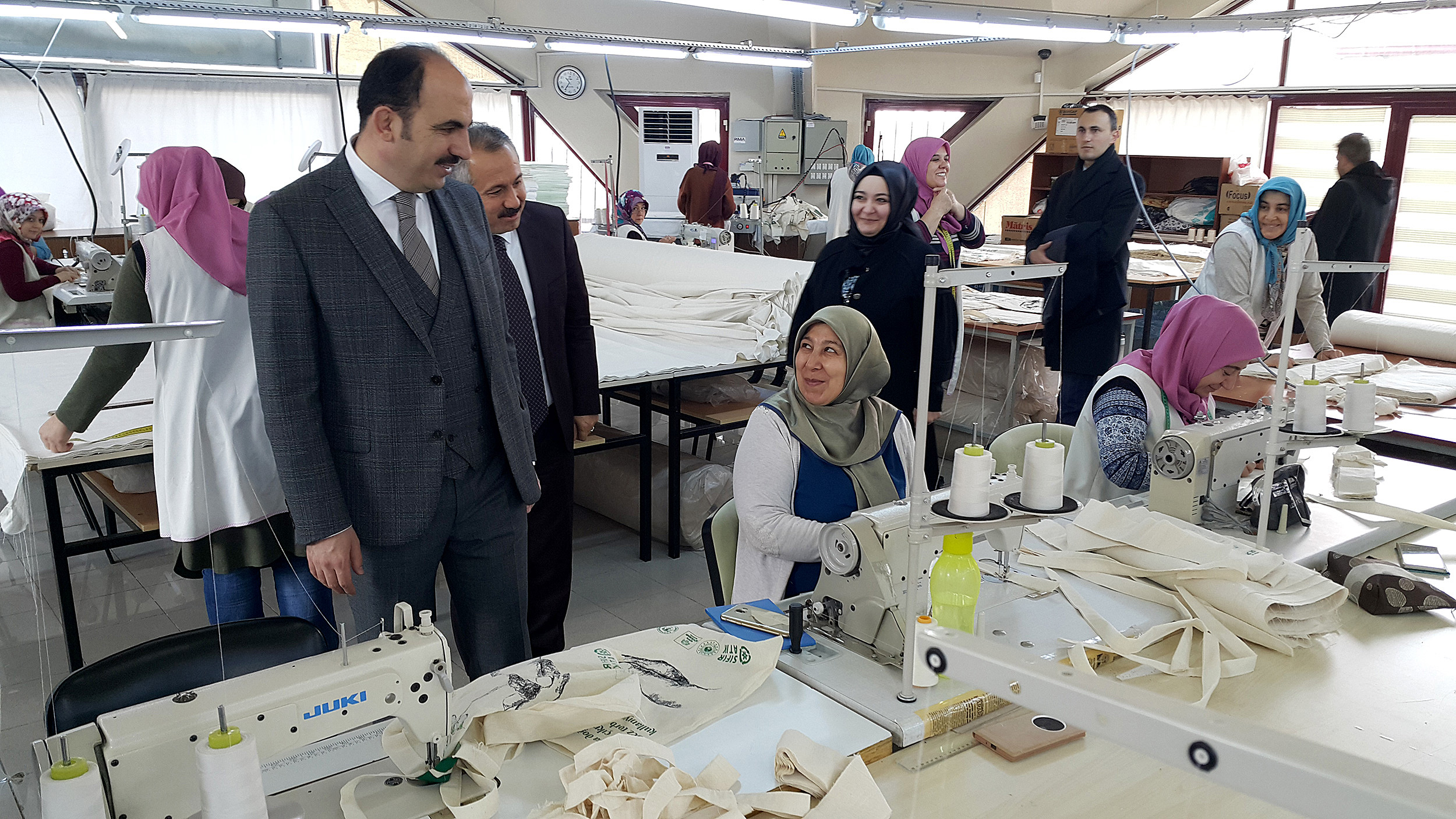 Büyükşehir, 1 Milyon Bez Torbayı Kendi Atölyelerinde Üretiyor