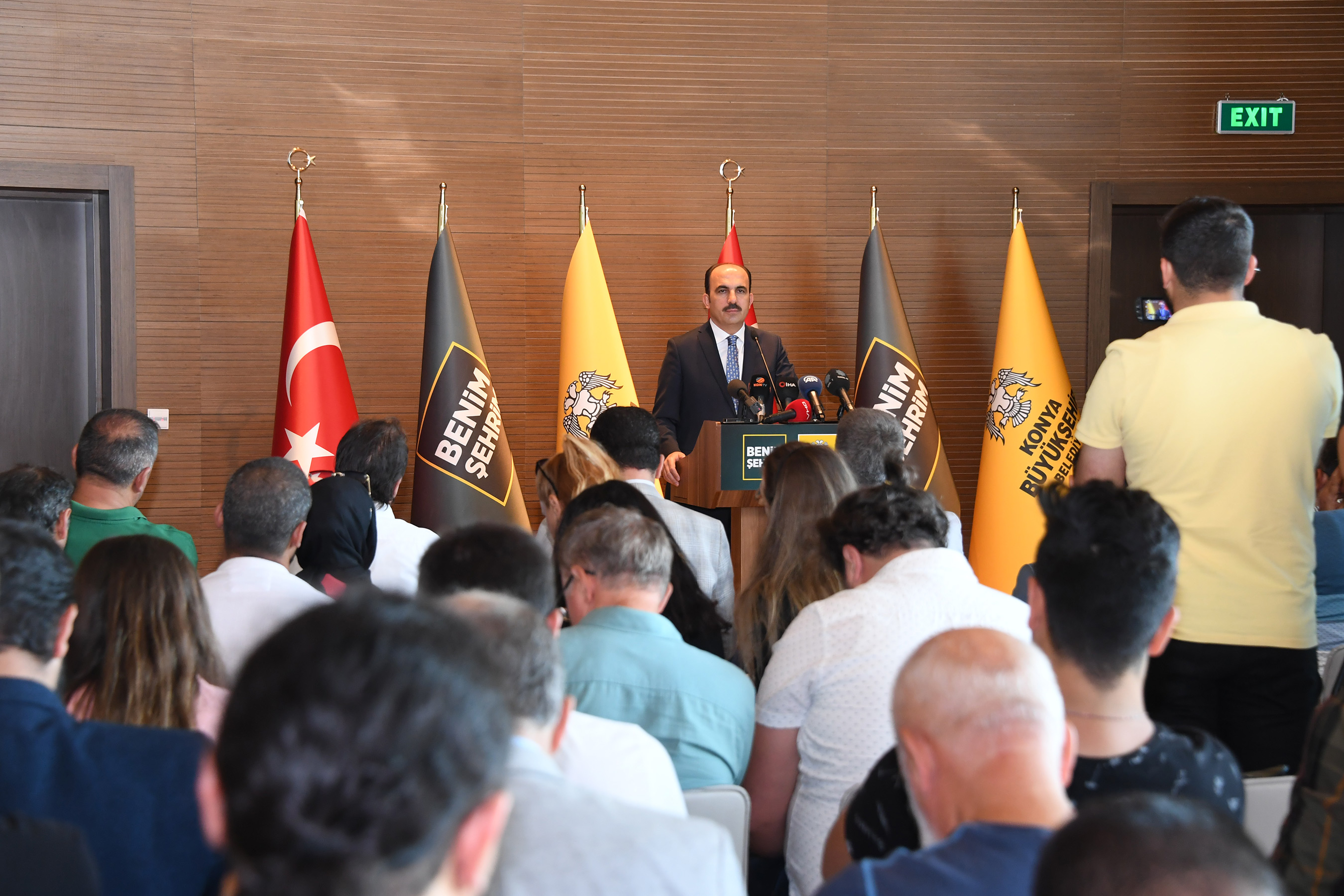 Başkan Altay, Konya'ya Verdiği Müjdeler İçin Cumhurbaşkanı Erdoğan'a Teşekkür Etti