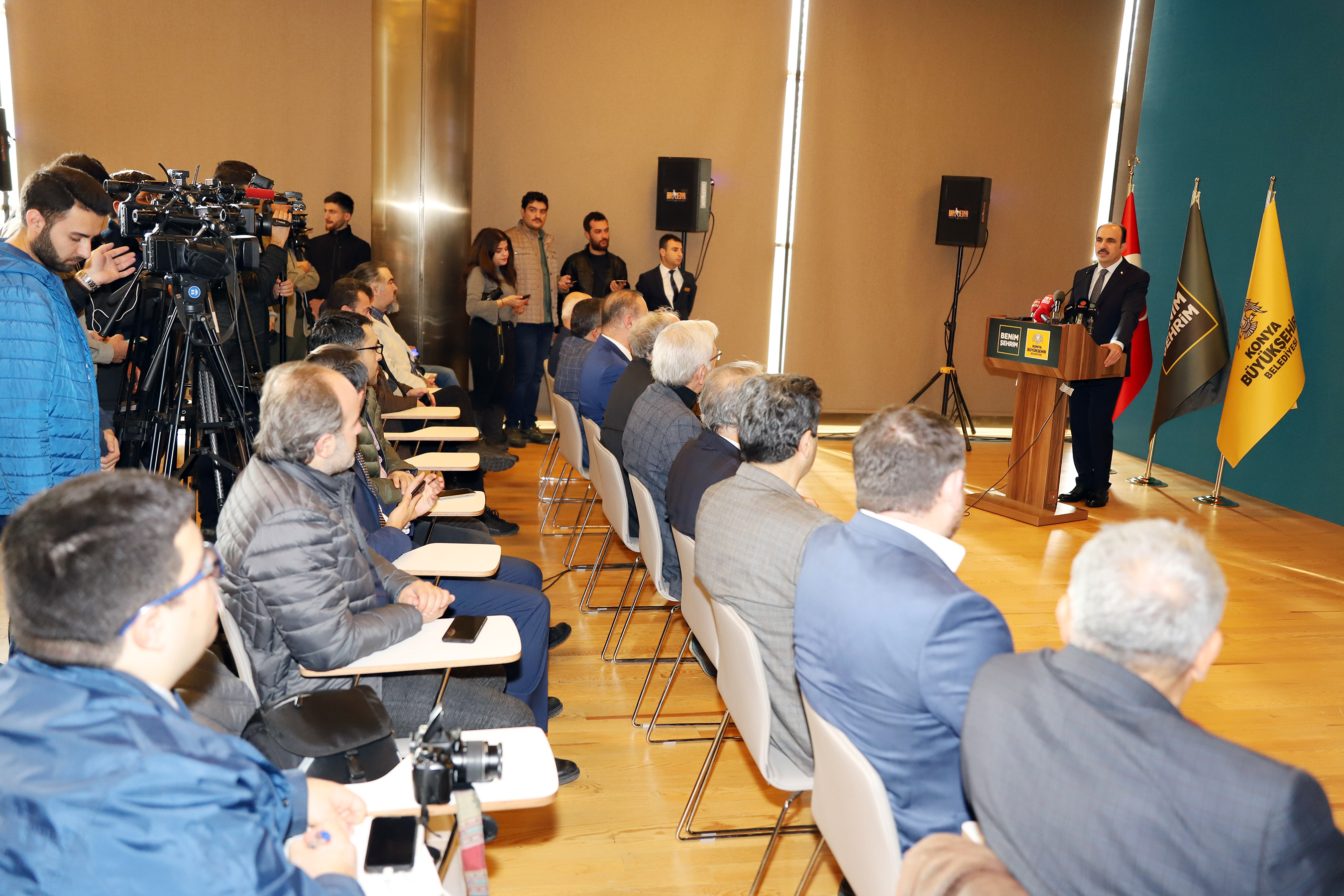 Başkan Altay Konya Basınıyla Bir Araya Geldi