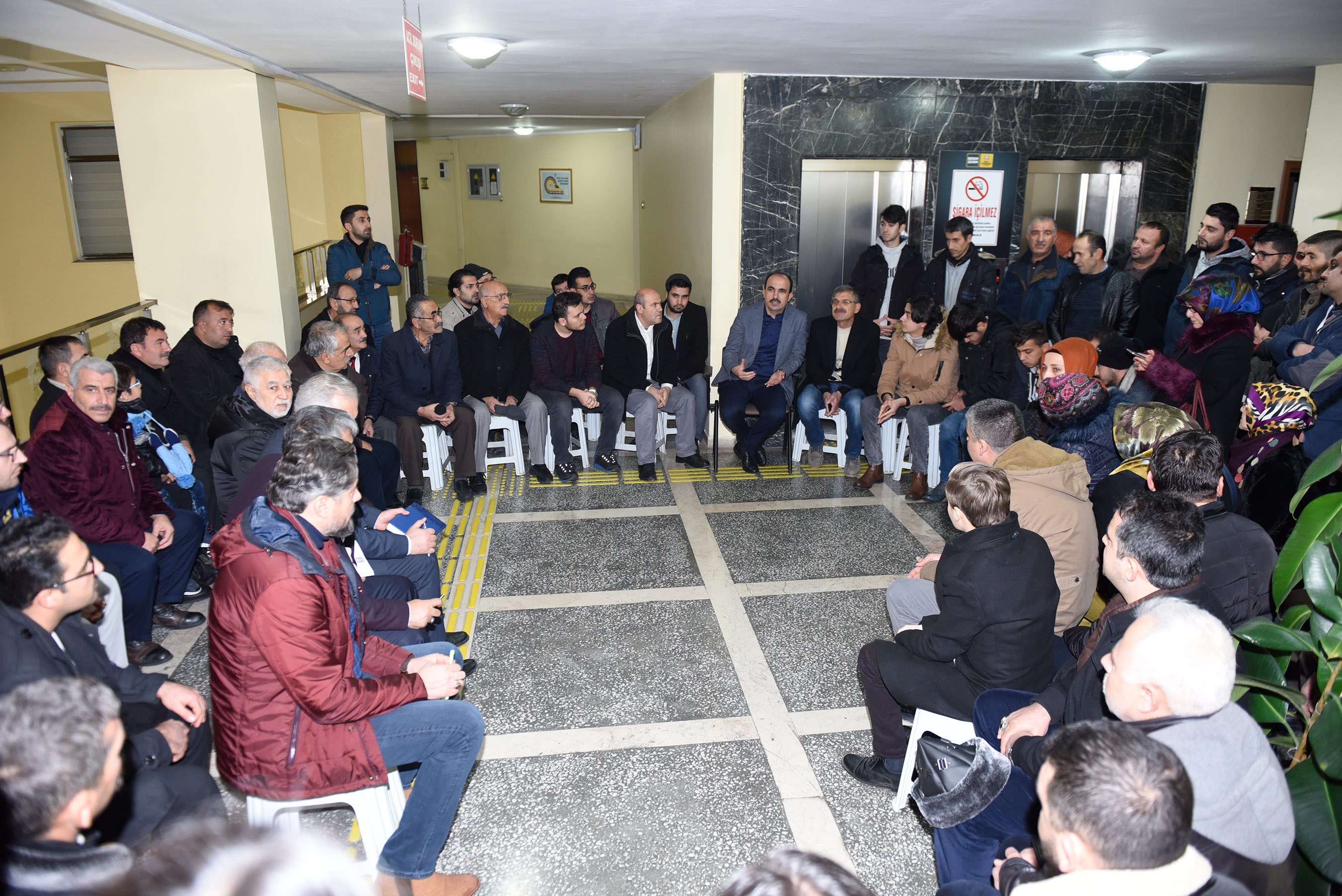 Başkan Altay Yeni Yılın İlk Gününde Vatandaşlarla Buluştu