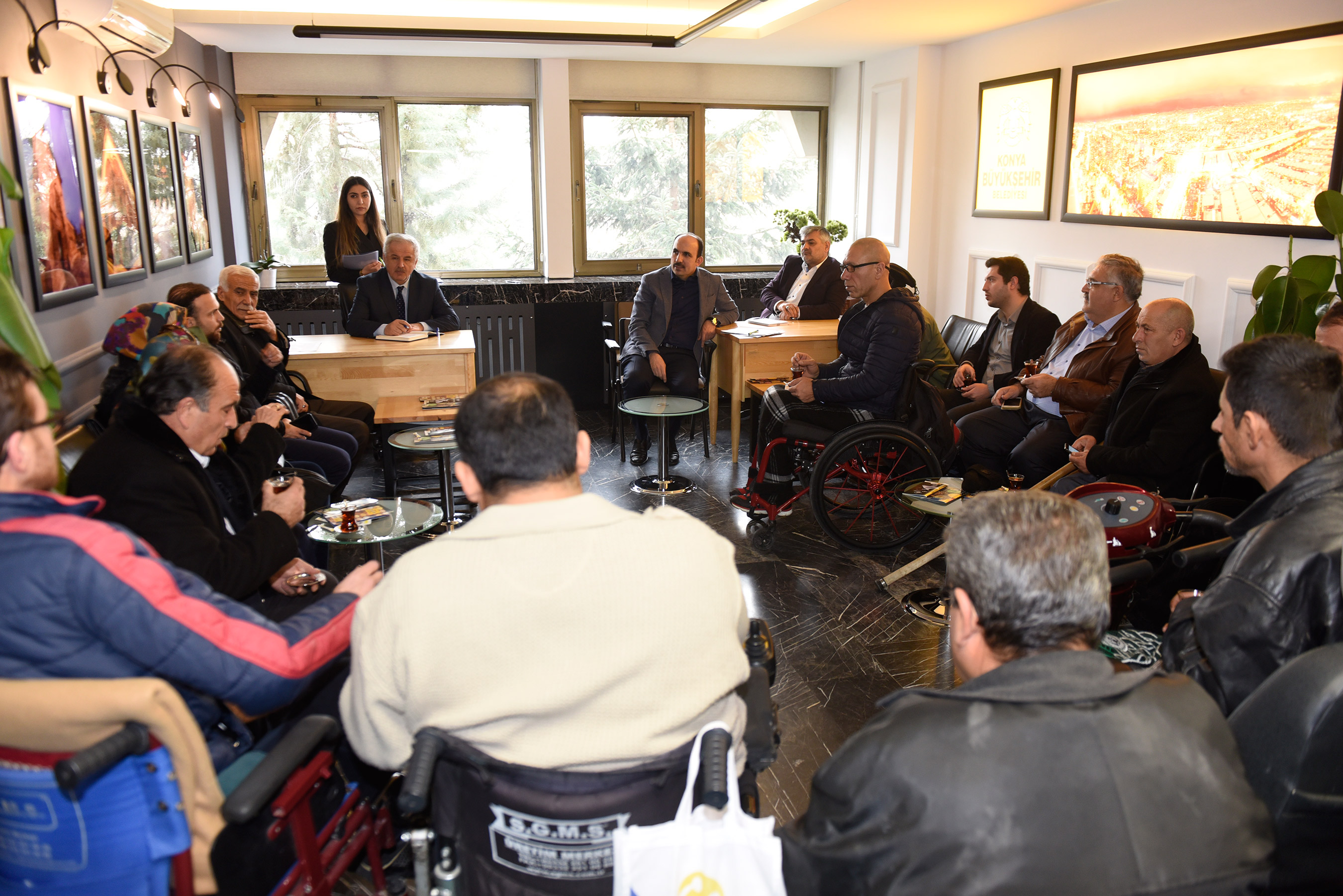 Başkan Altay Yeni Yılın İlk Gününde Vatandaşlarla Buluştu