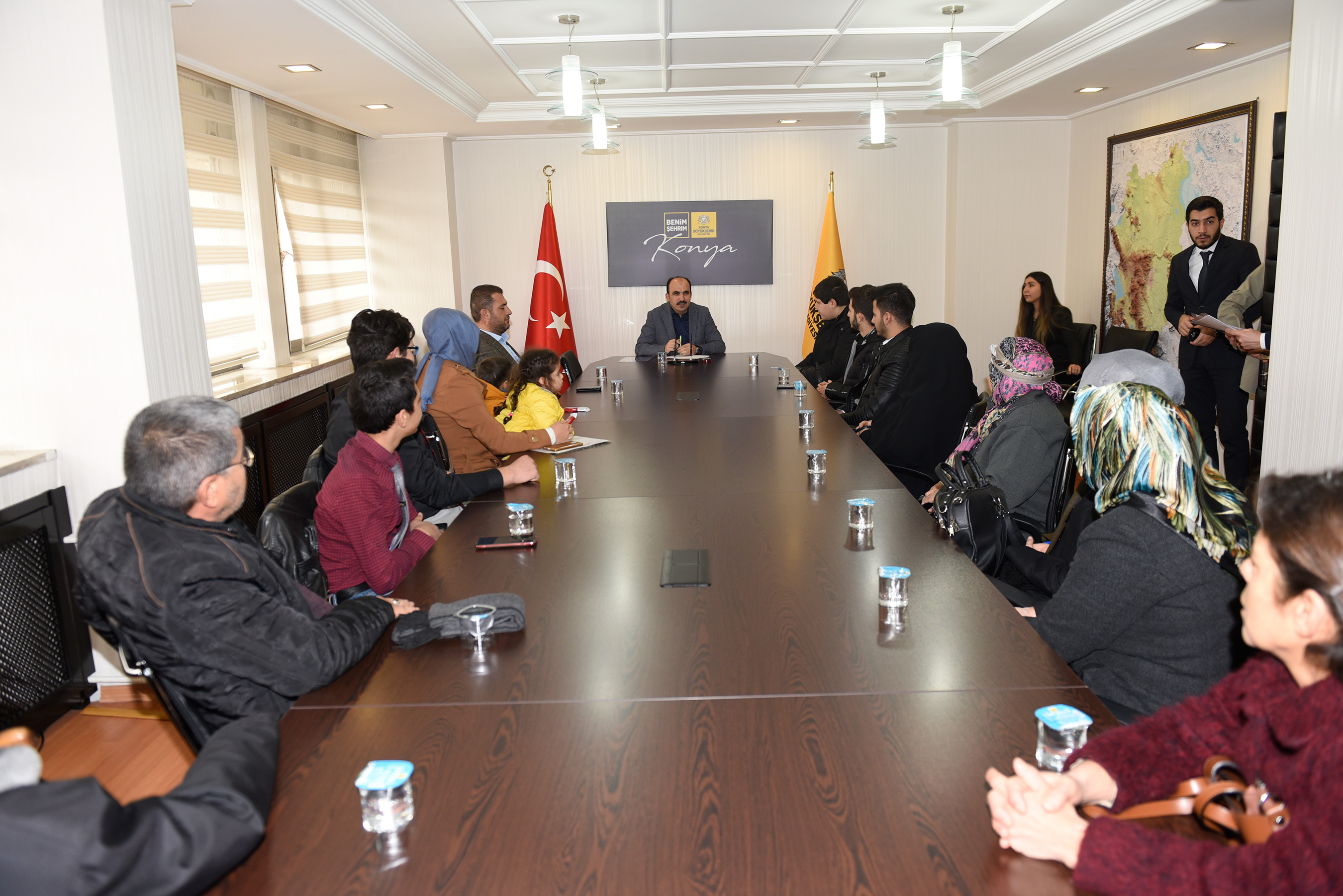 Başkan Altay Yeni Yılın İlk Gününde Vatandaşlarla Buluştu