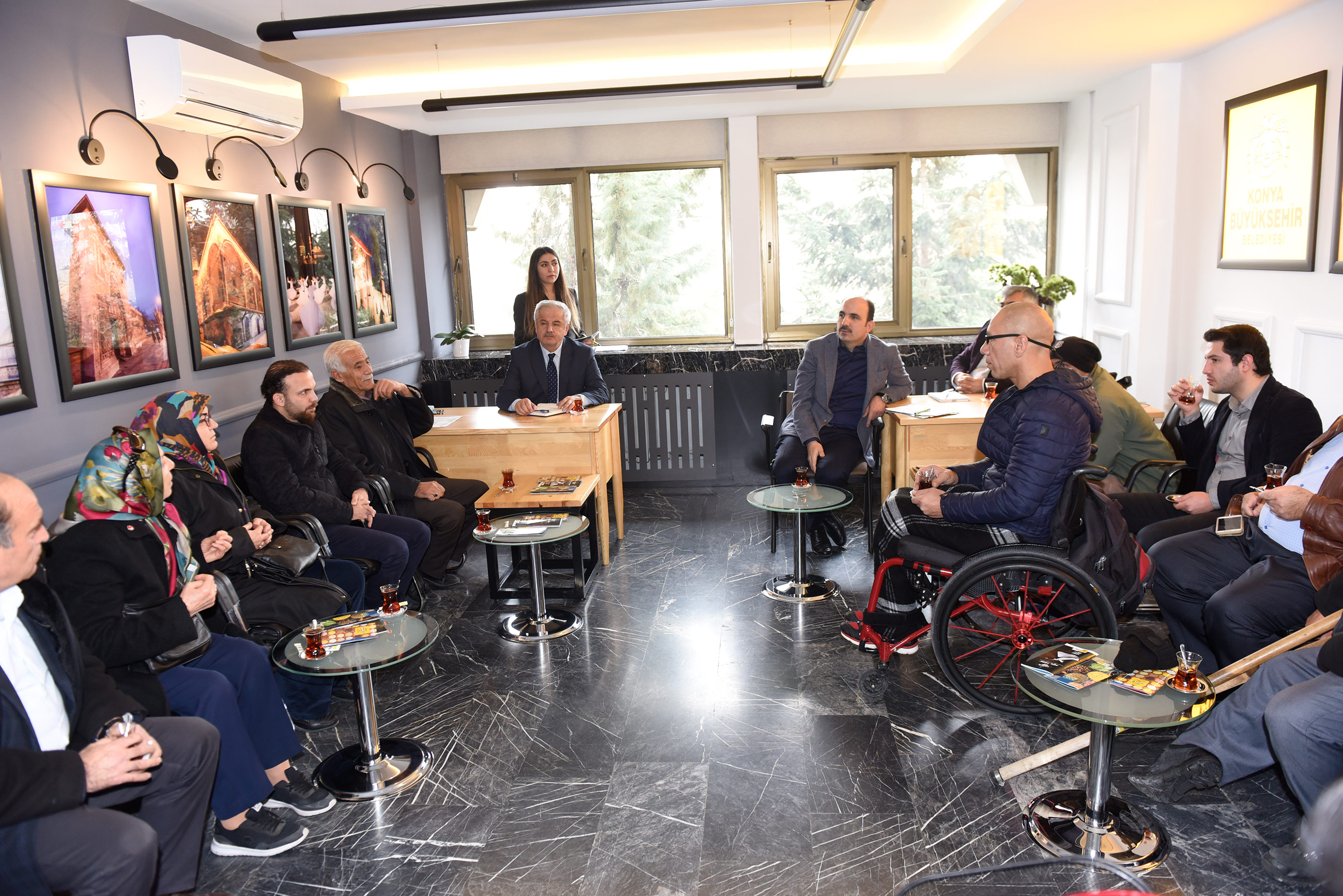 Başkan Altay Yeni Yılın İlk Gününde Vatandaşlarla Buluştu