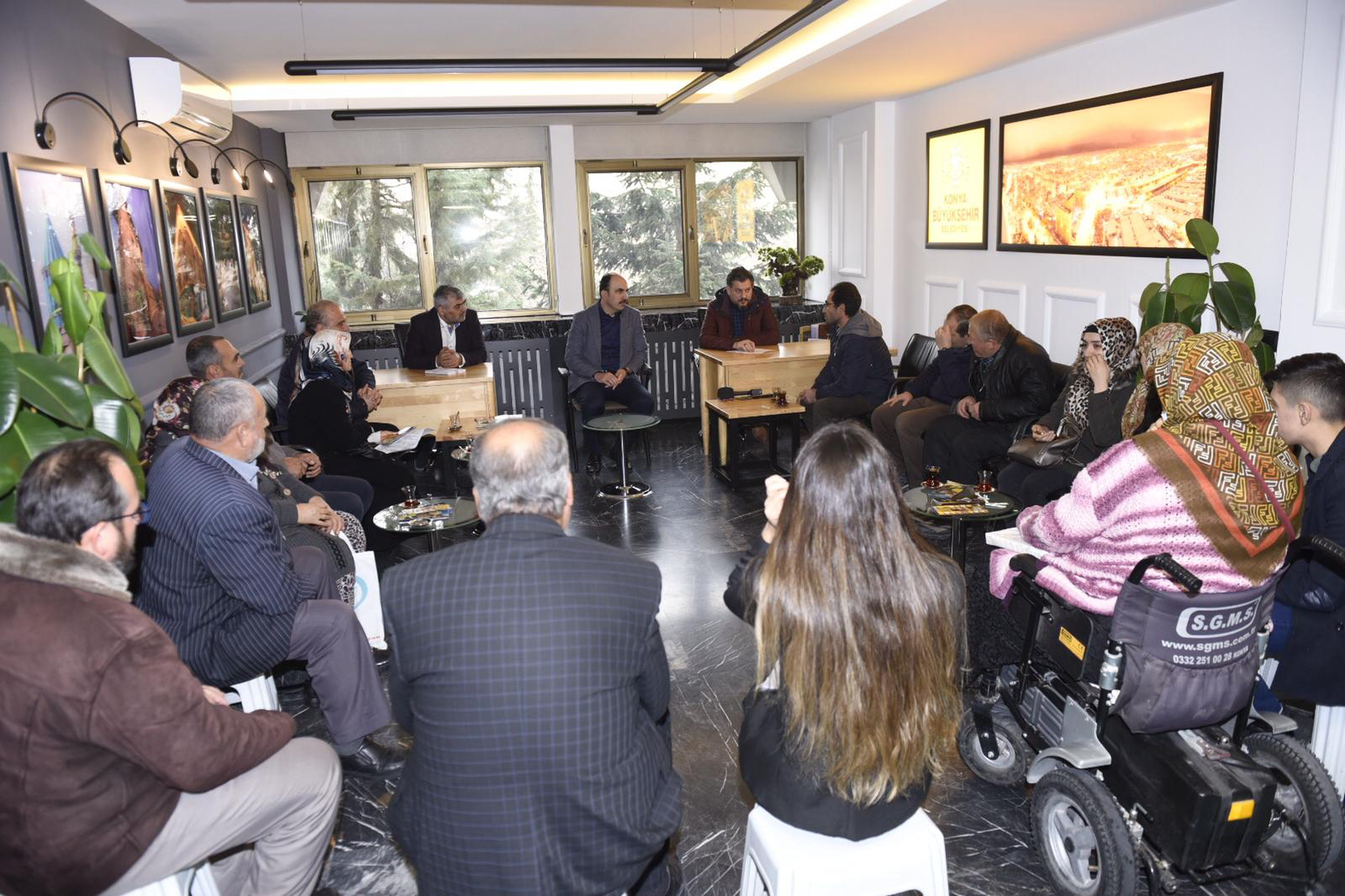 Başkan Altay Yeni Yılın İlk Gününde Vatandaşlarla Buluştu