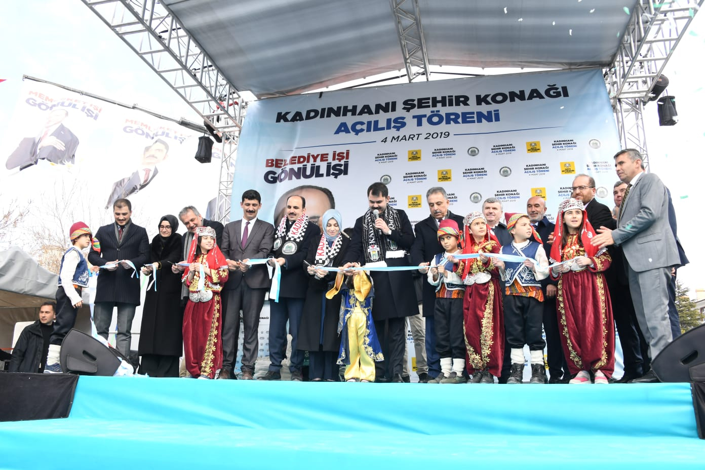 Kadınhanı Şehir Konağı Bakan Kurum'un Katılımı İle Açıldı