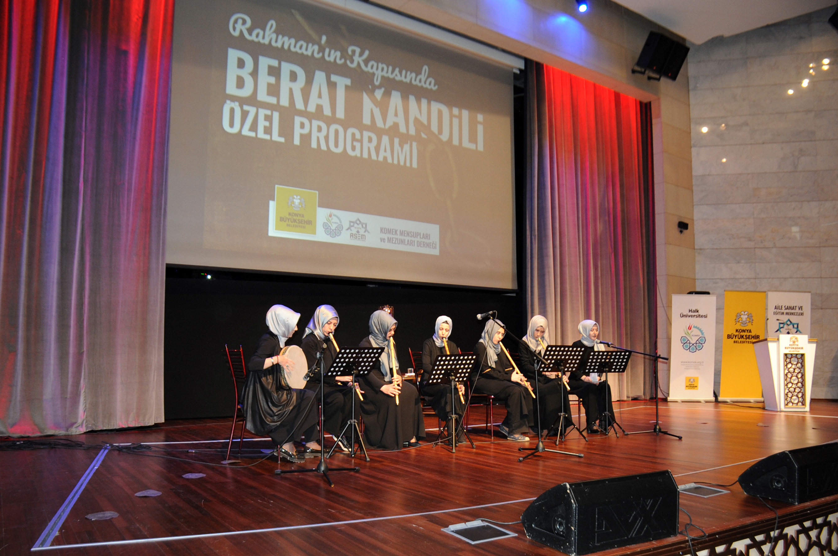 KOMEK ve ASEM'den Berat Kandili Özel Programı