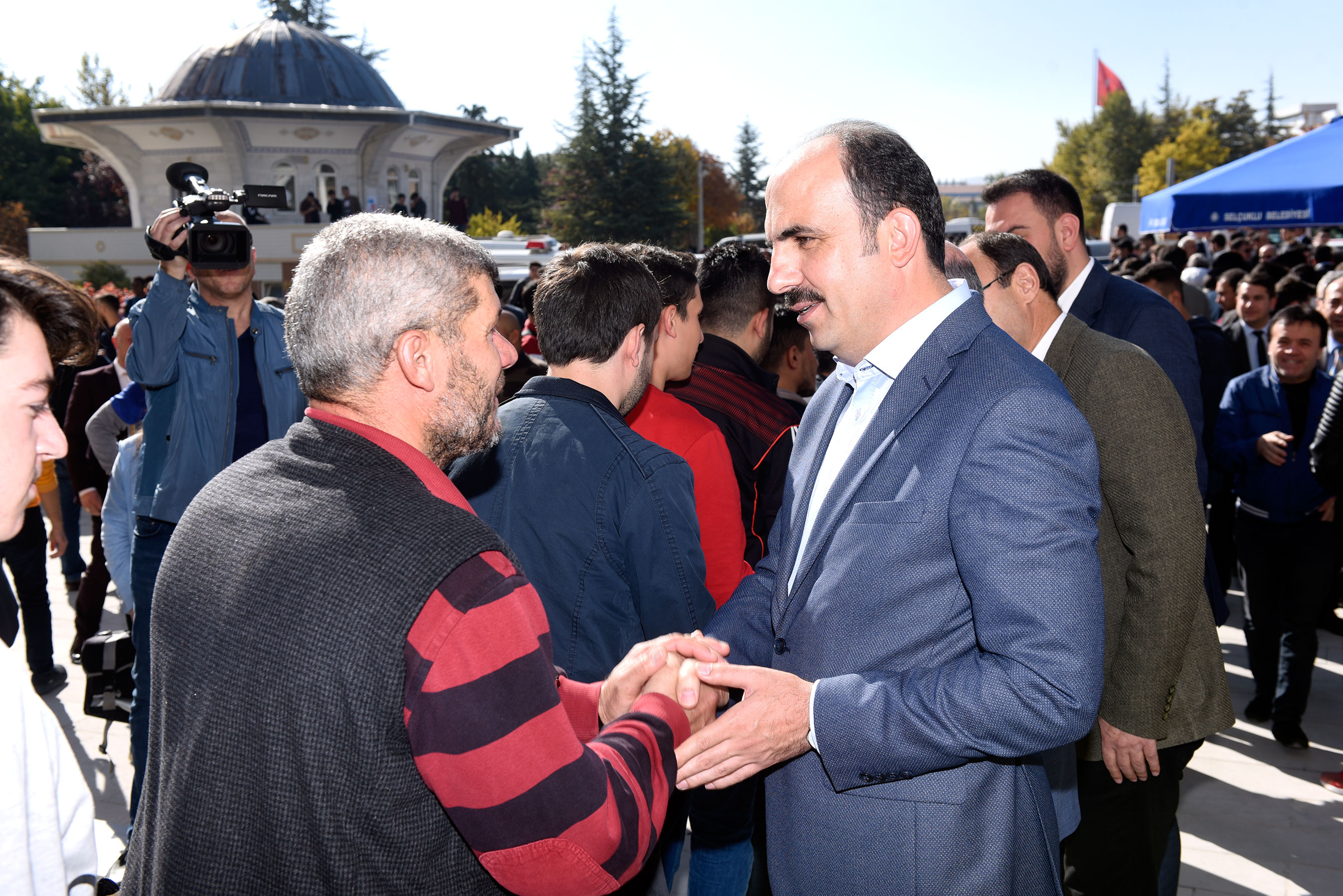 Başkan Altay Kampüs Camii'nde Öğrencilerle Buluştu