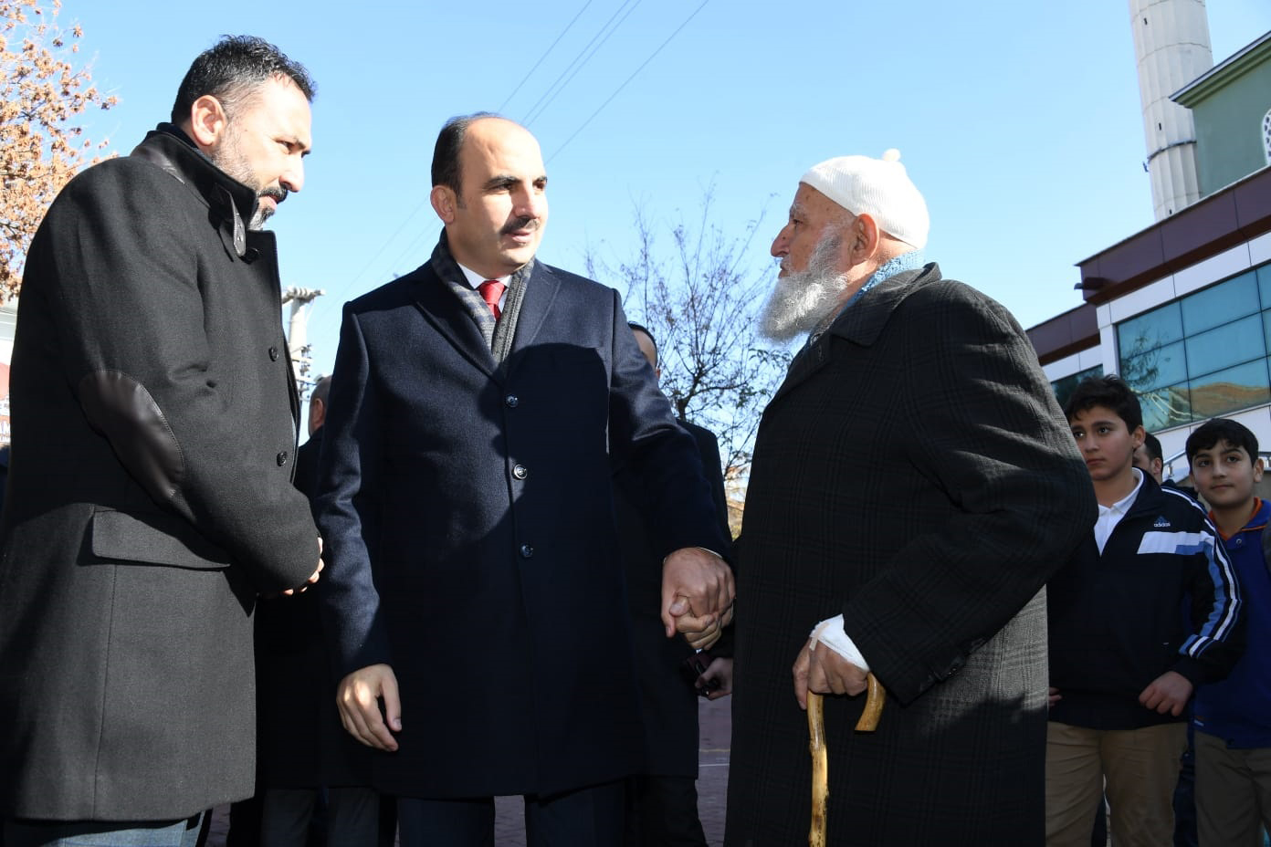 Başkan Altay Şehitler Camii'nde Vatandaşlarla Buluştu