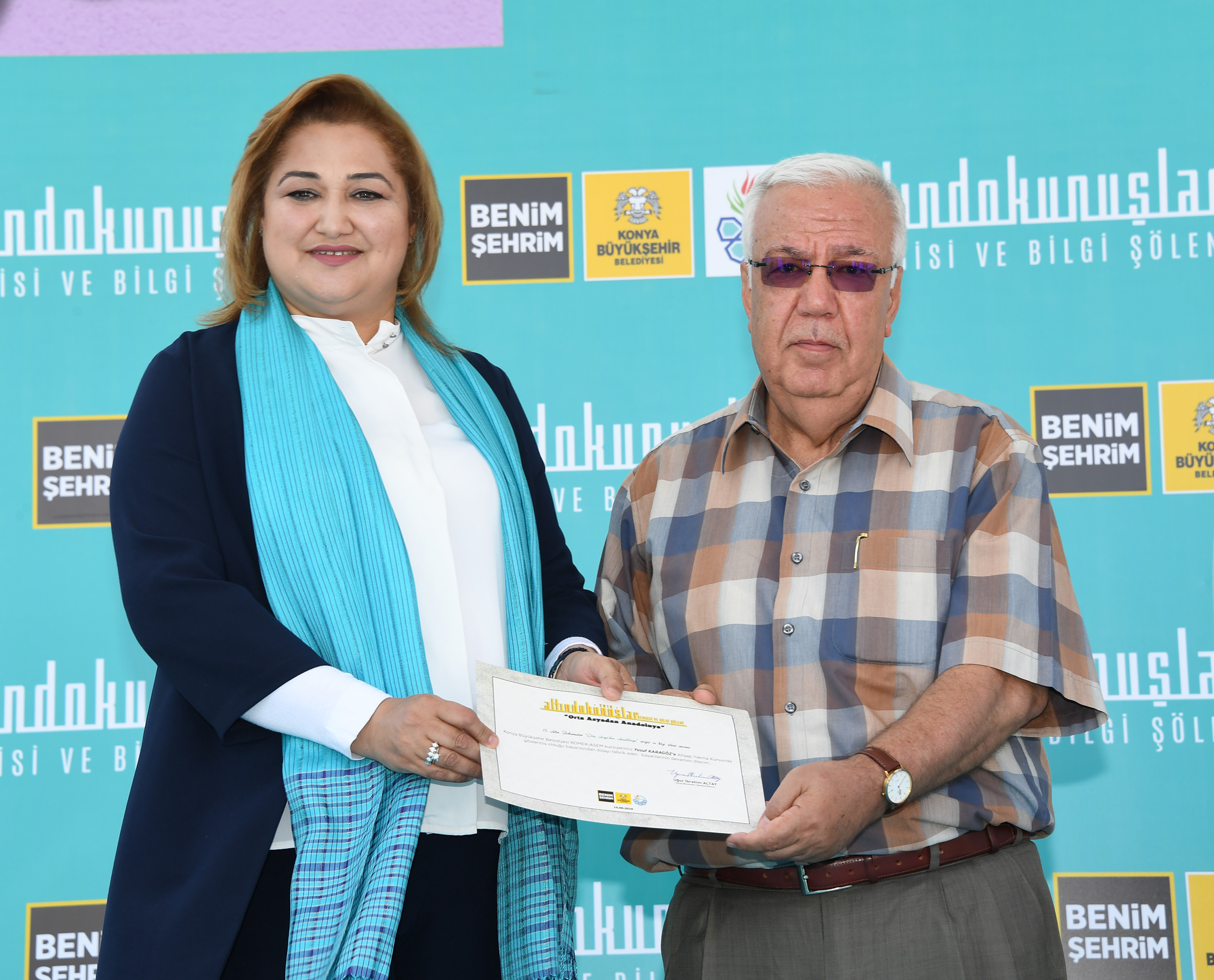 Altın Dokunuşlar Orta Asya'dan Anadoluya' Temasıyla Açıldı