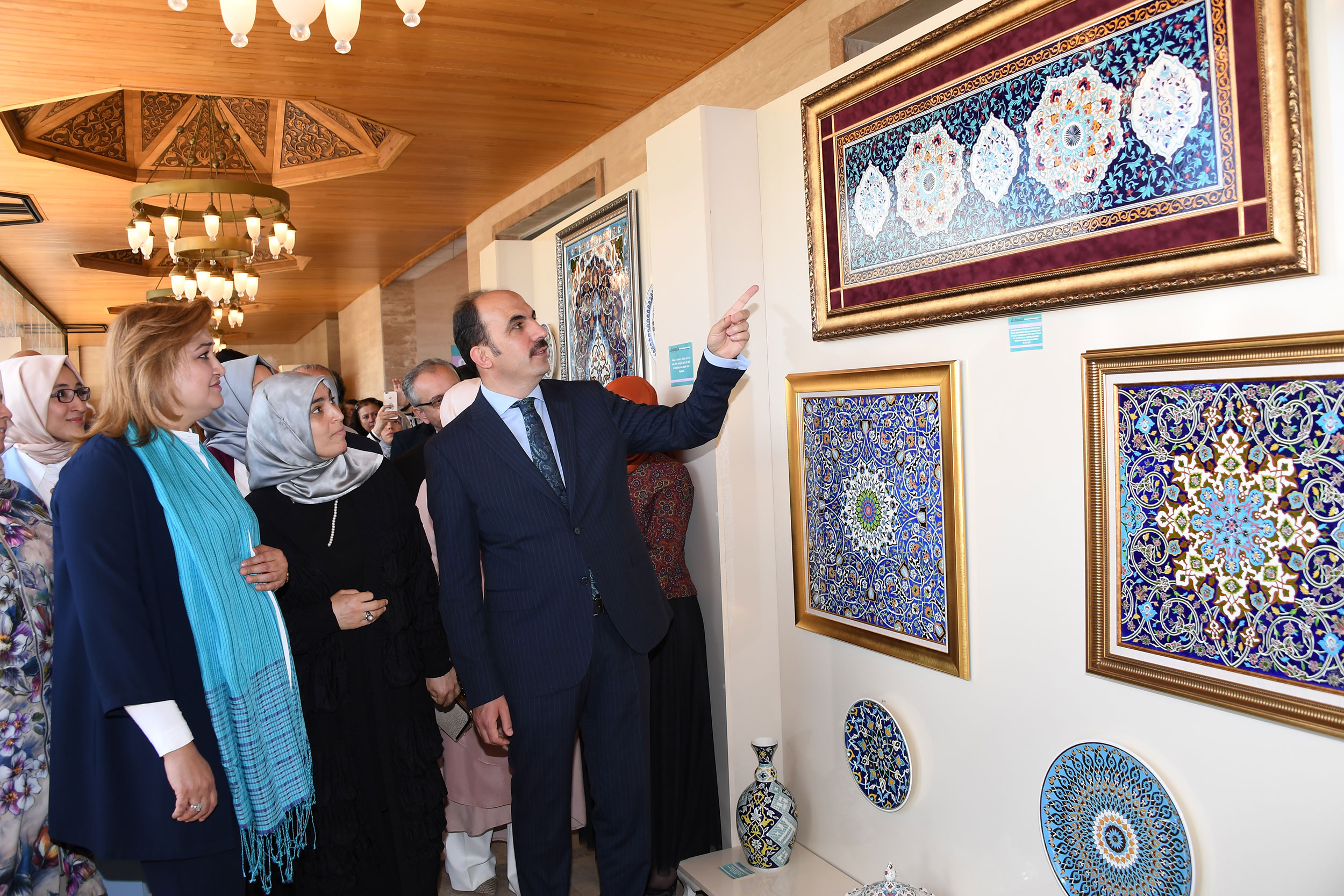 Altın Dokunuşlar Orta Asya'dan Anadoluya' Temasıyla Açıldı