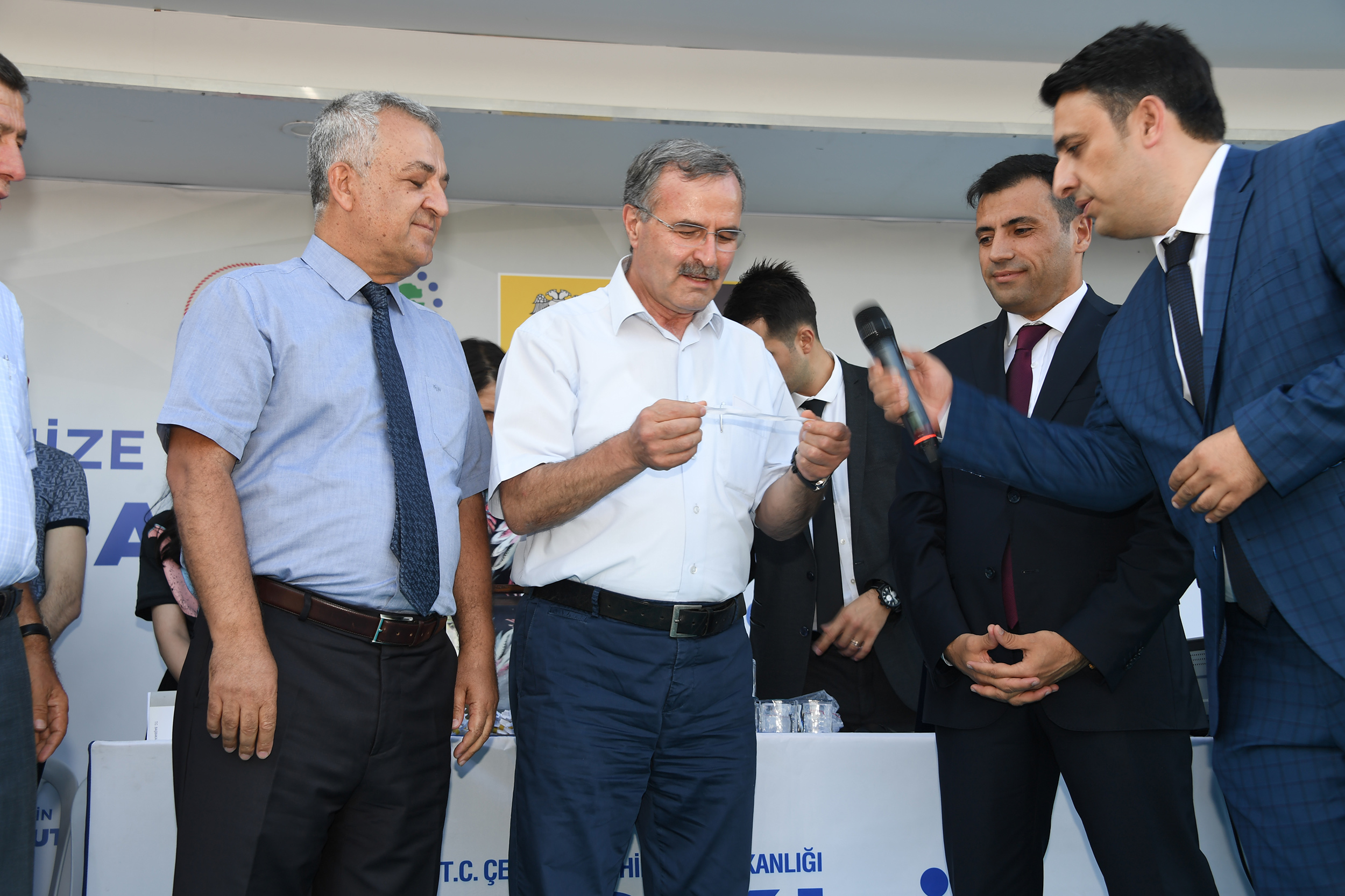 Ardıçlı Sosyal Konut Projesinde Organize Sanayi Çalışanlarının Kuraları Çekildi