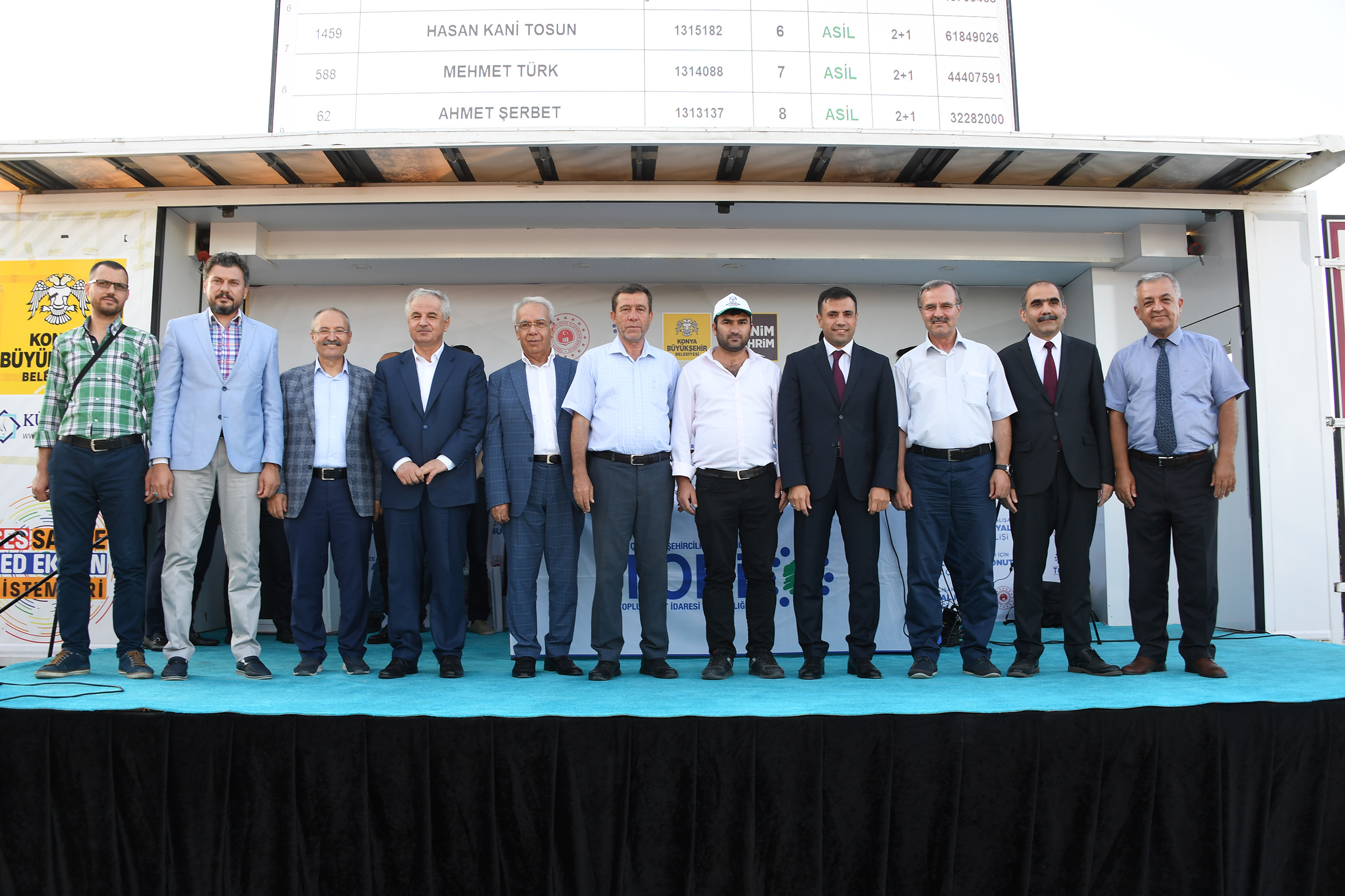 Ardıçlı Sosyal Konut Projesinde Organize Sanayi Çalışanlarının Kuraları Çekildi