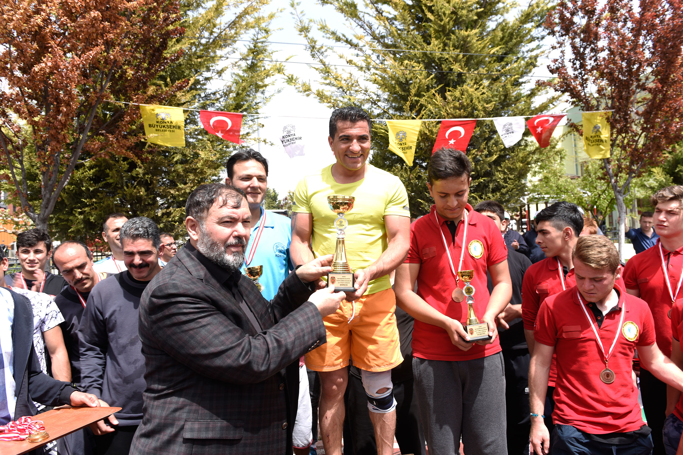 Büyükşehir'den İtfaiye Sporları Yarışması 