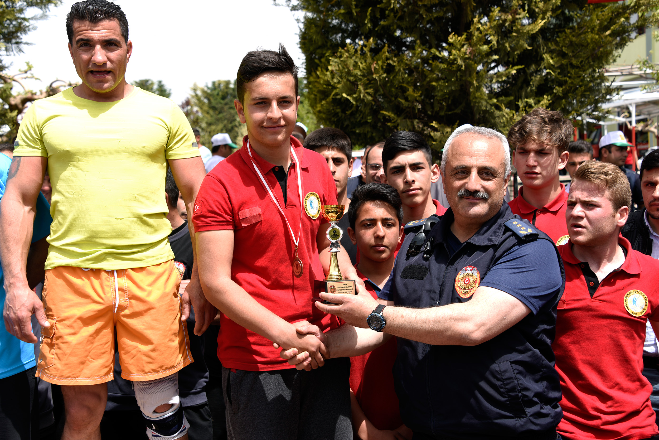 Büyükşehir'den İtfaiye Sporları Yarışması 