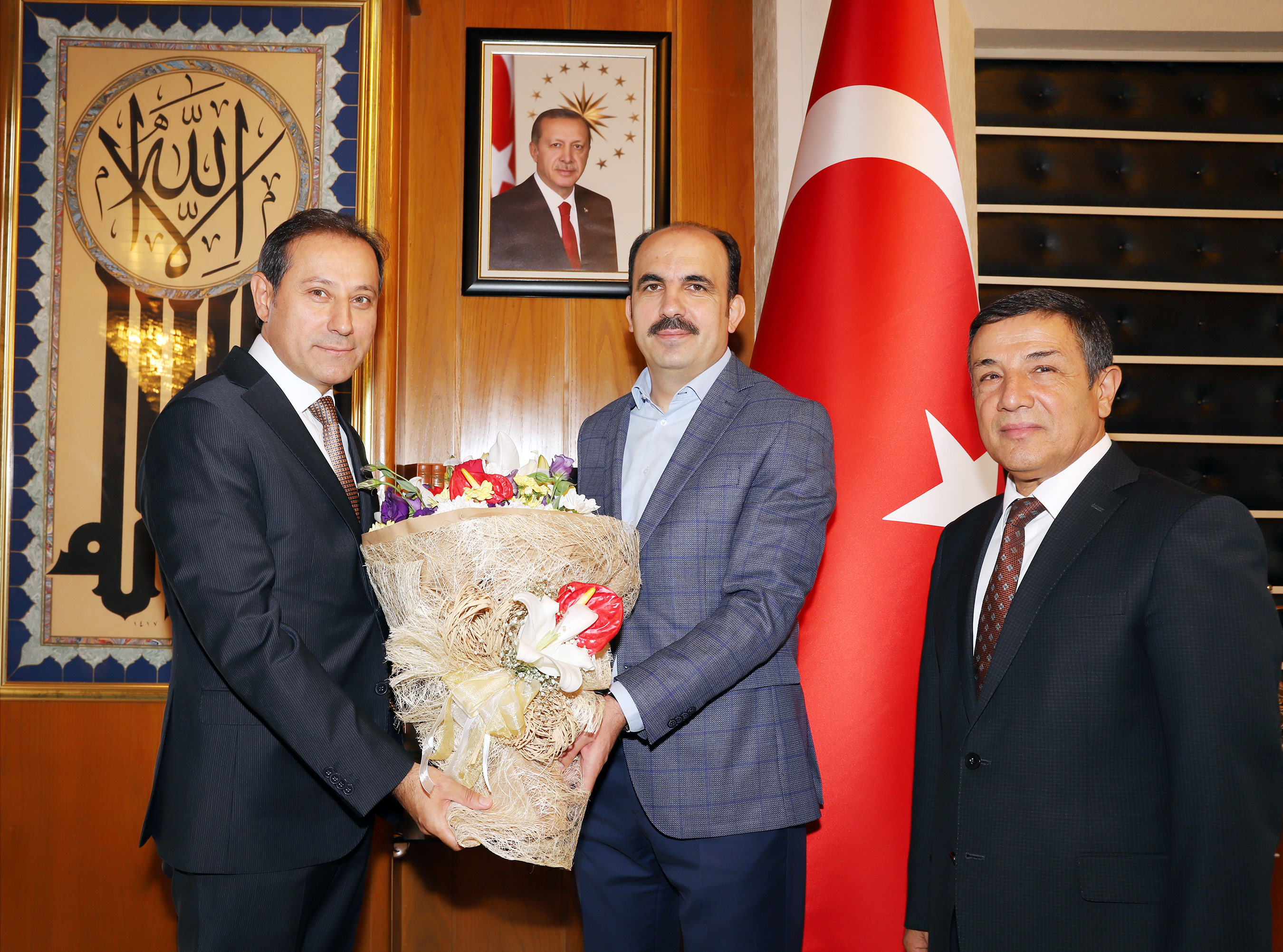 Esnaf Odalarından Başkan Altay'a Ahilik Haftası Ziyareti