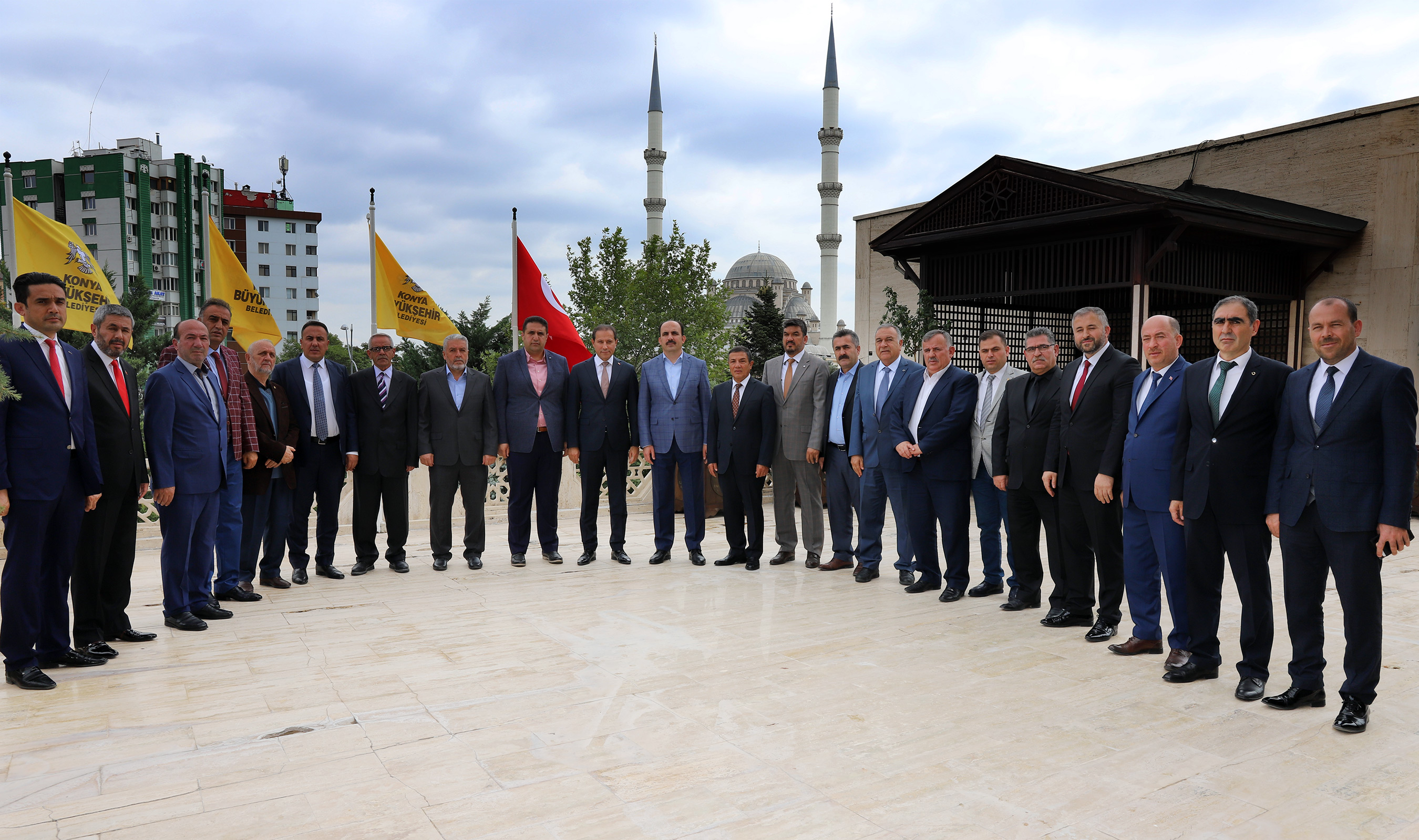 Esnaf Odalarından Başkan Altay'a Ahilik Haftası Ziyareti