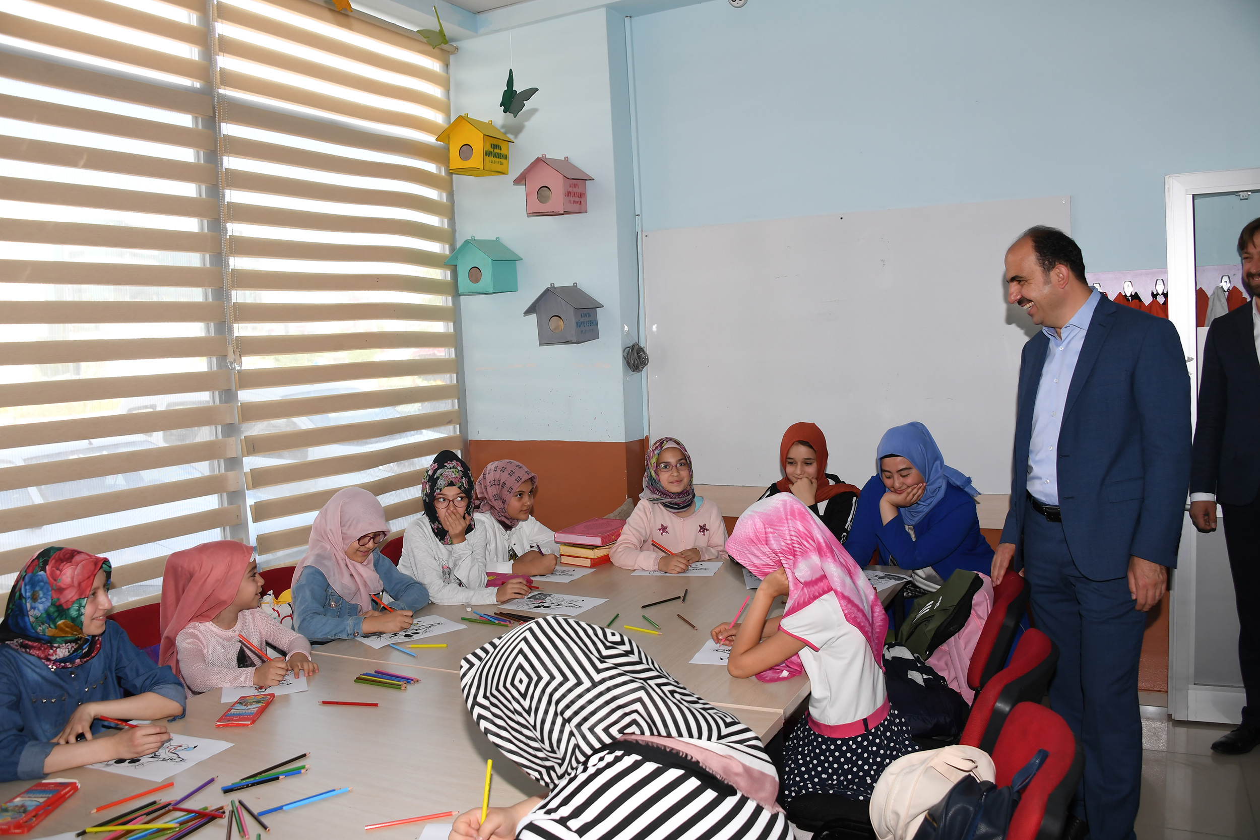 Başkan Altay Bilgehanede Öğrencilerle Buluştu