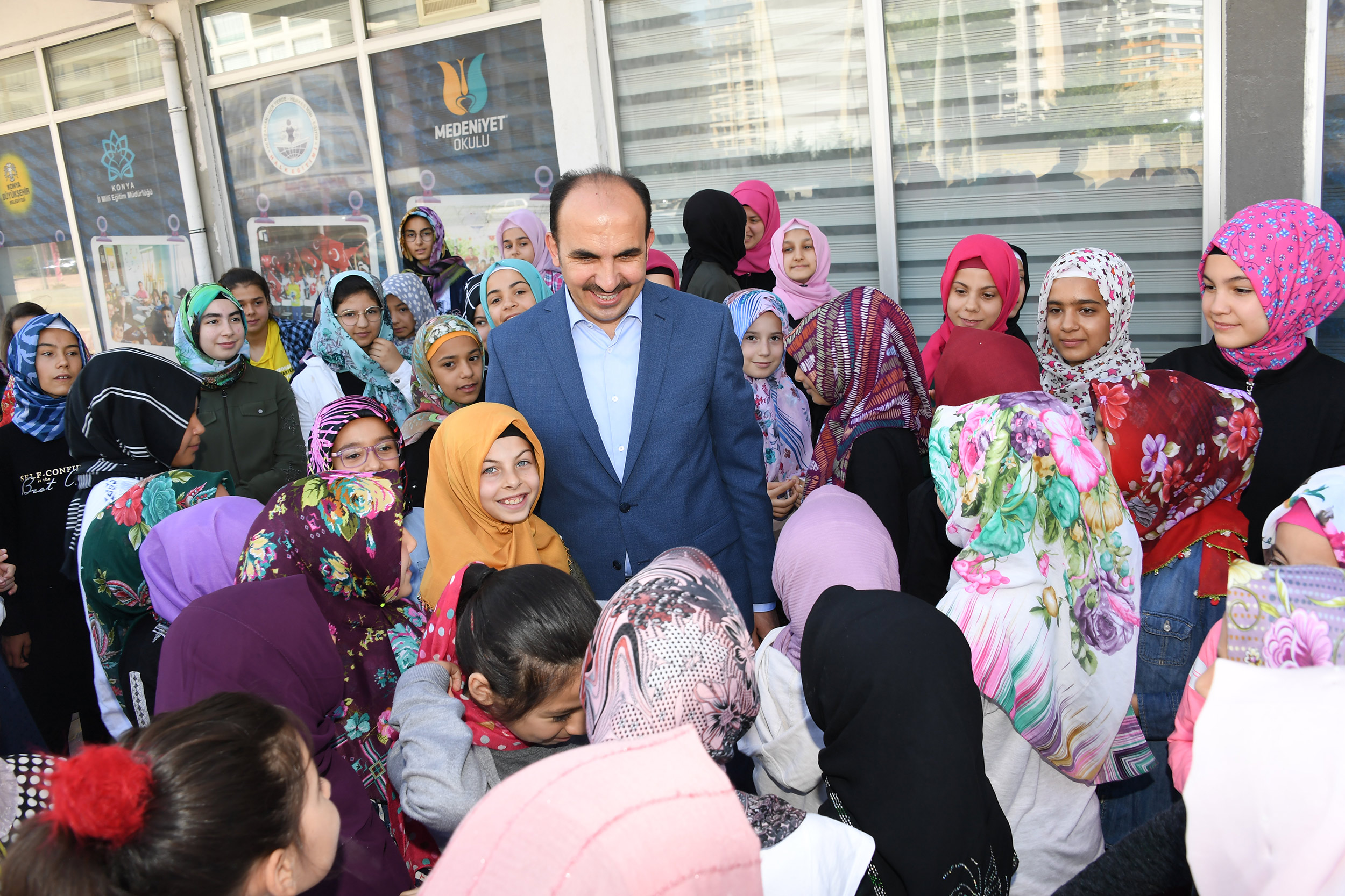 Başkan Altay Bilgehanede Öğrencilerle Buluştu