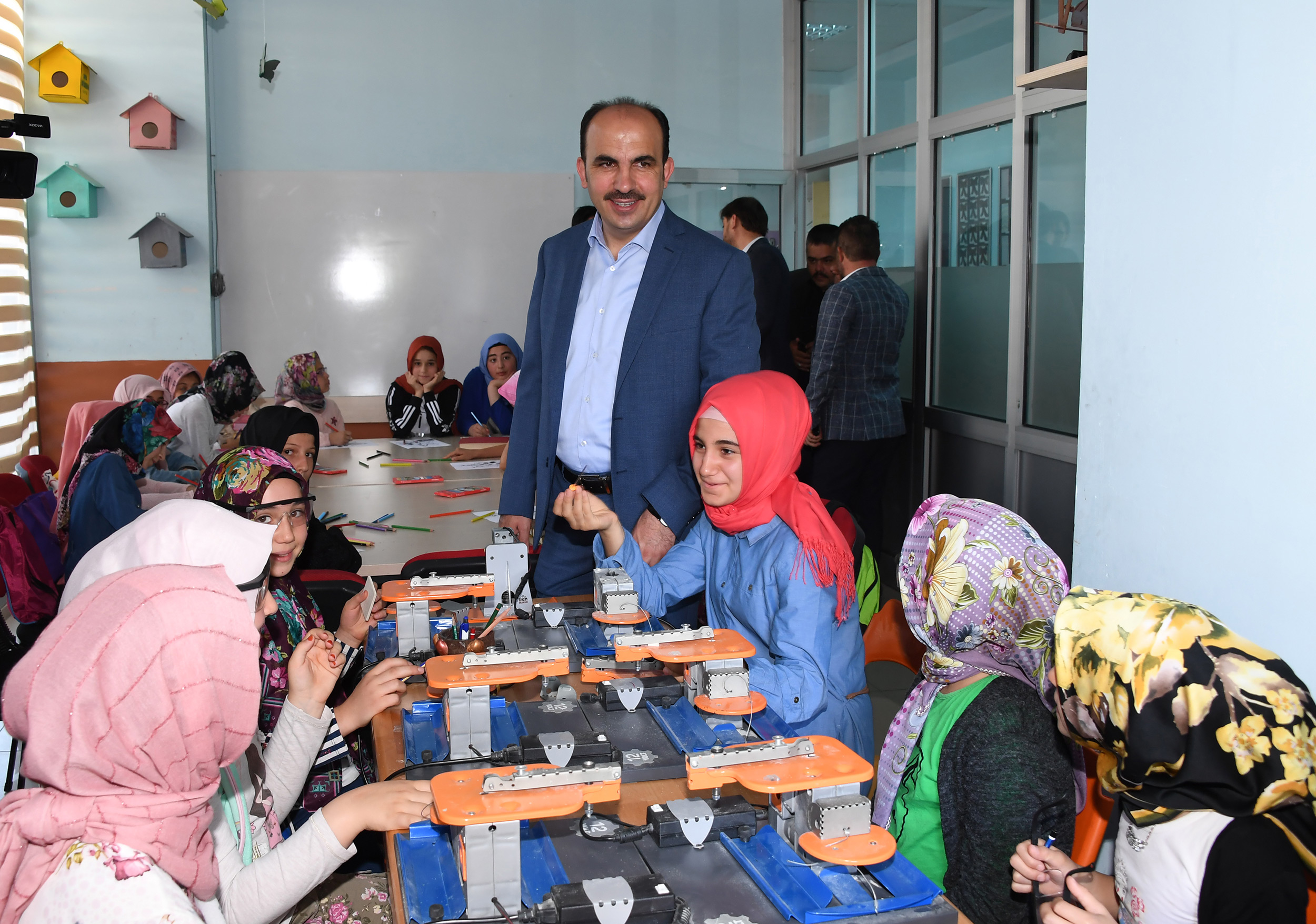 Başkan Altay Bilgehanede Öğrencilerle Buluştu