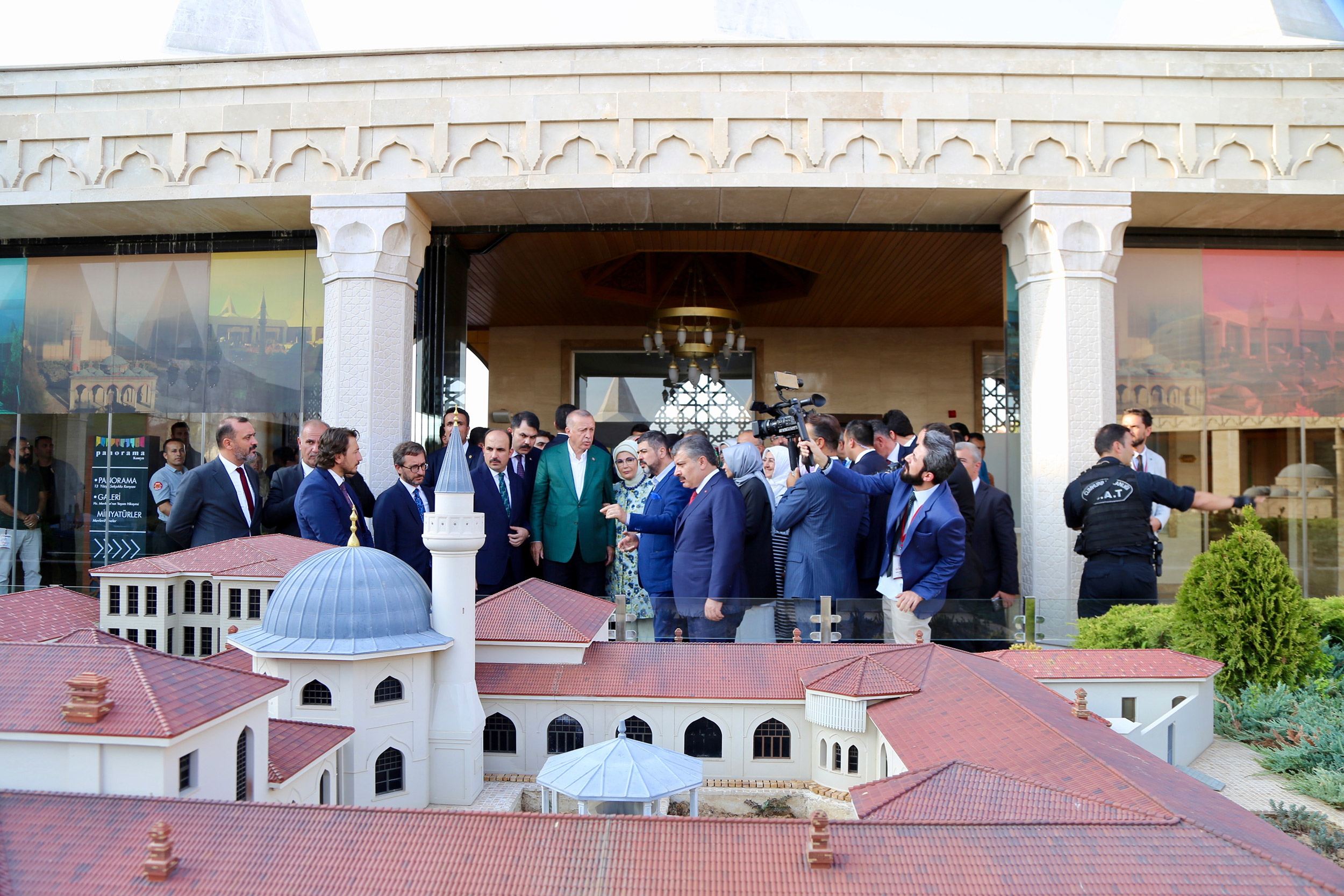 Cumhurbaşkanı Erdoğan Konya Panorama ve Büyükşehir'i Ziyaret Etti
