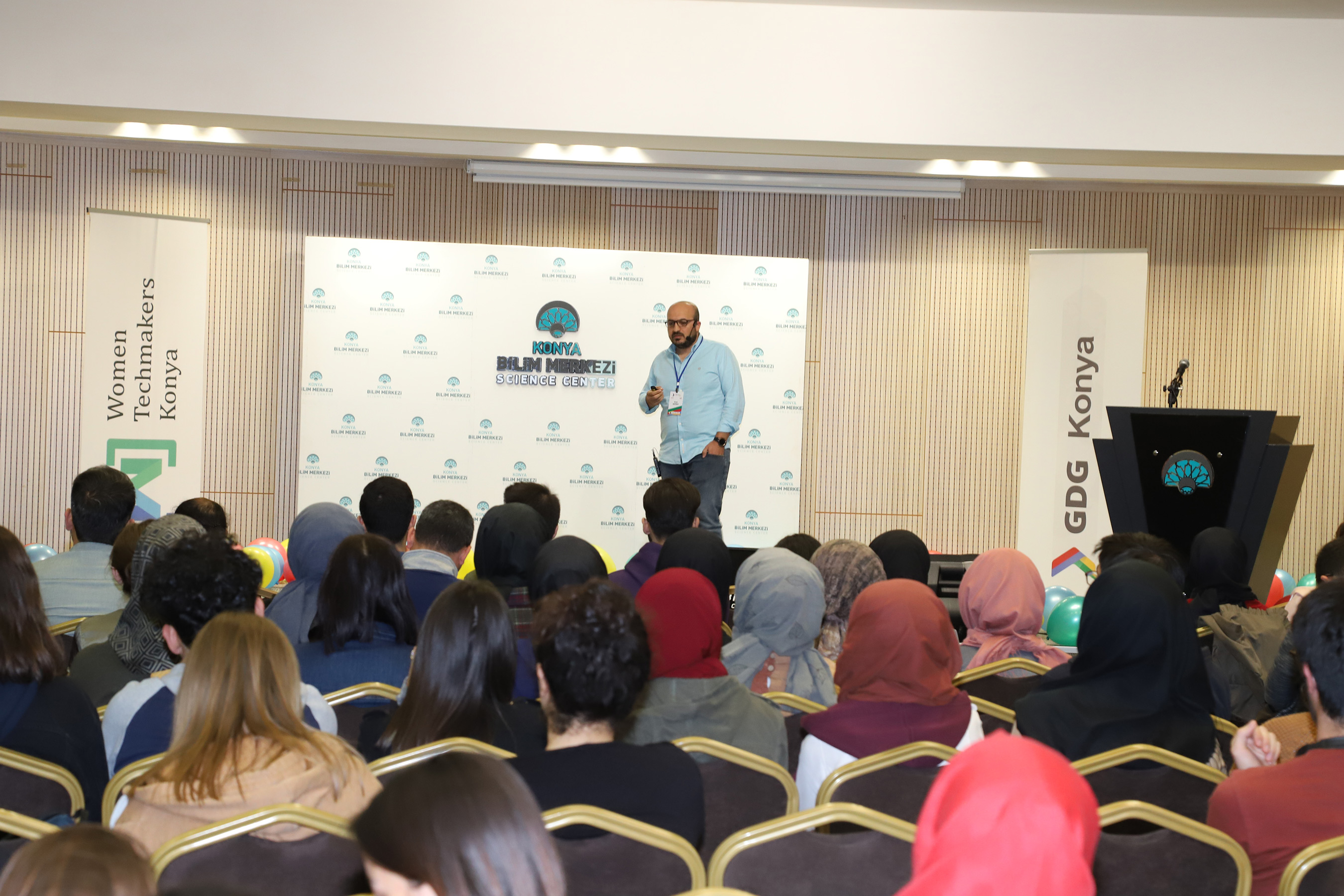 Konya Bilim Merkezi Devfest'e Ev Sahipliği Yaptı