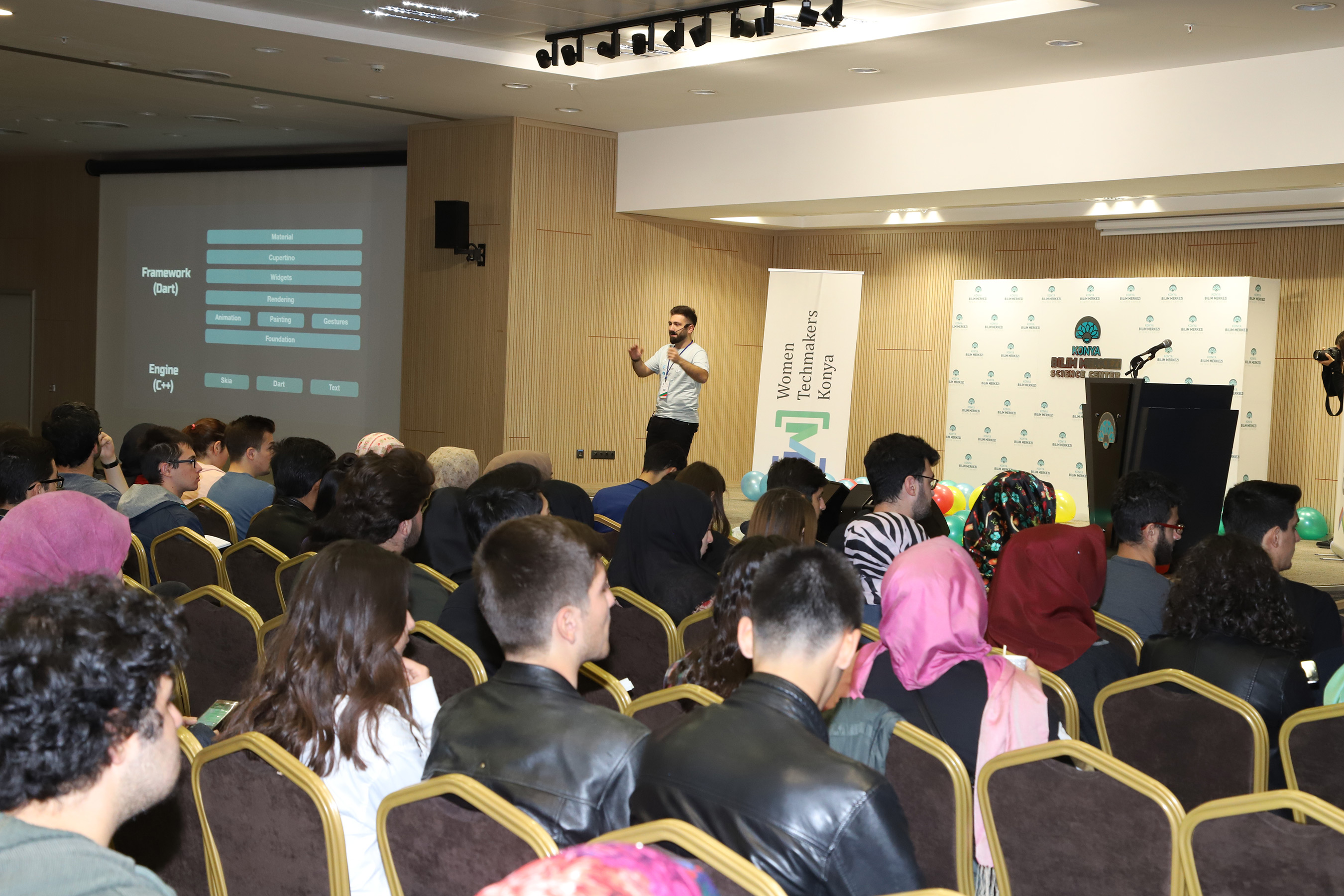 Konya Bilim Merkezi Devfest'e Ev Sahipliği Yaptı