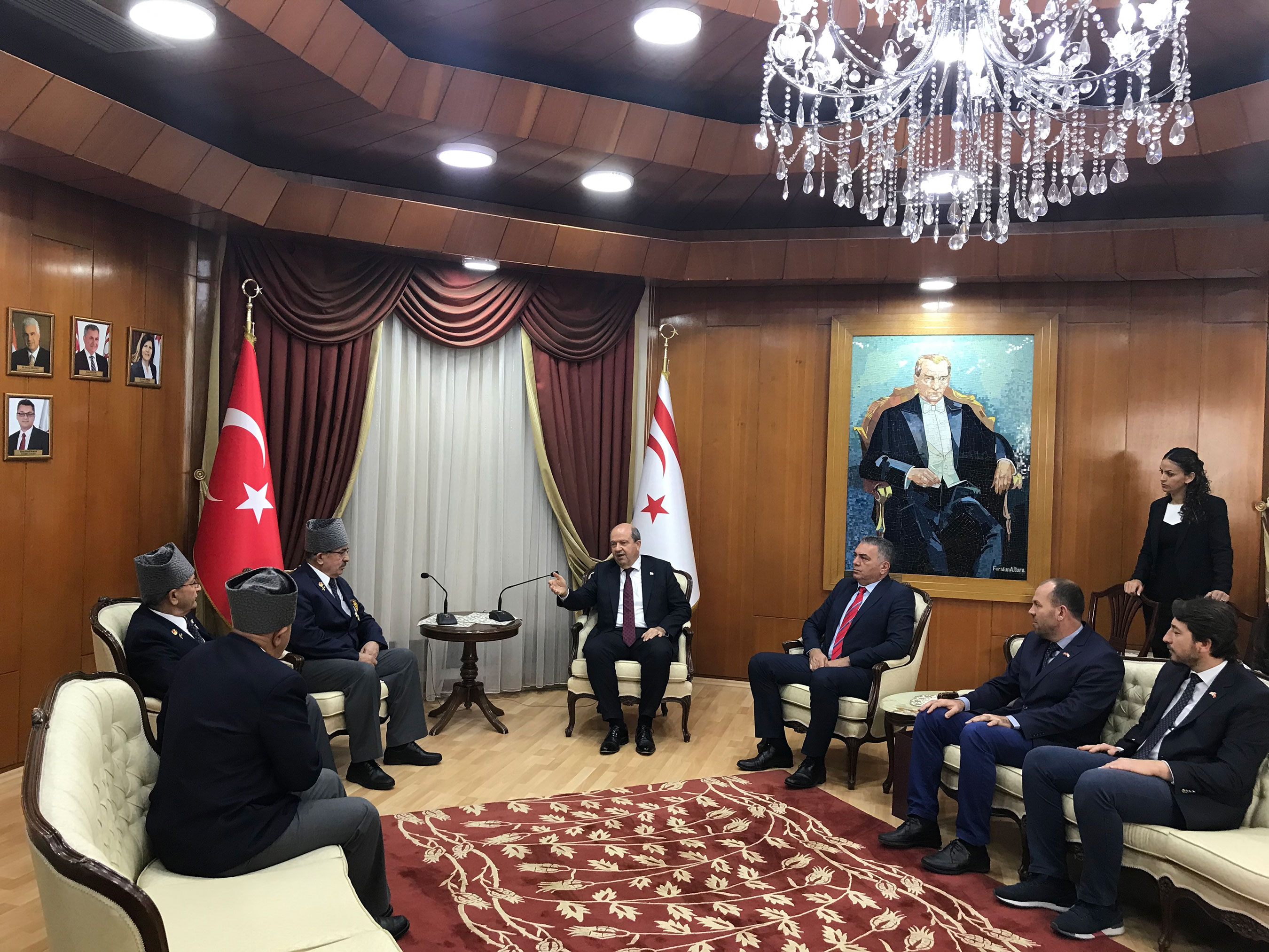 Kıbrıs Barış Harekatına Katılan Gaziler Yavru Vatan'da