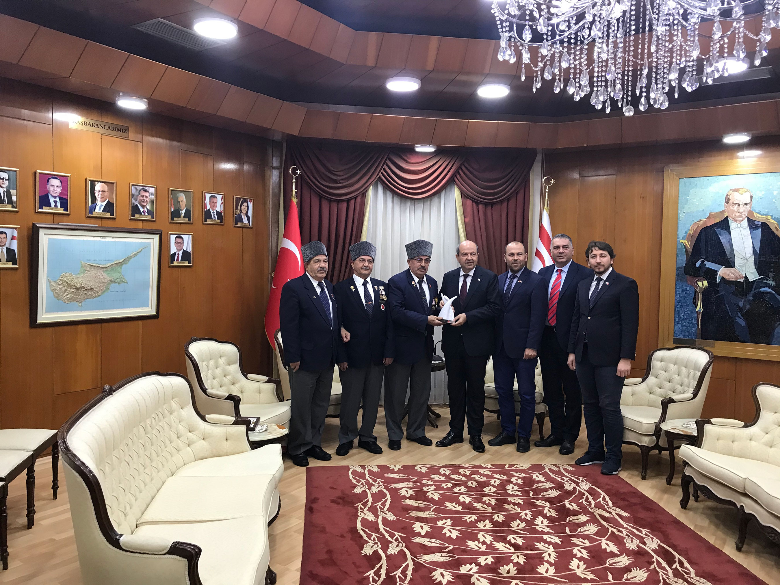Kıbrıs Barış Harekatına Katılan Gaziler Yavru Vatan'da