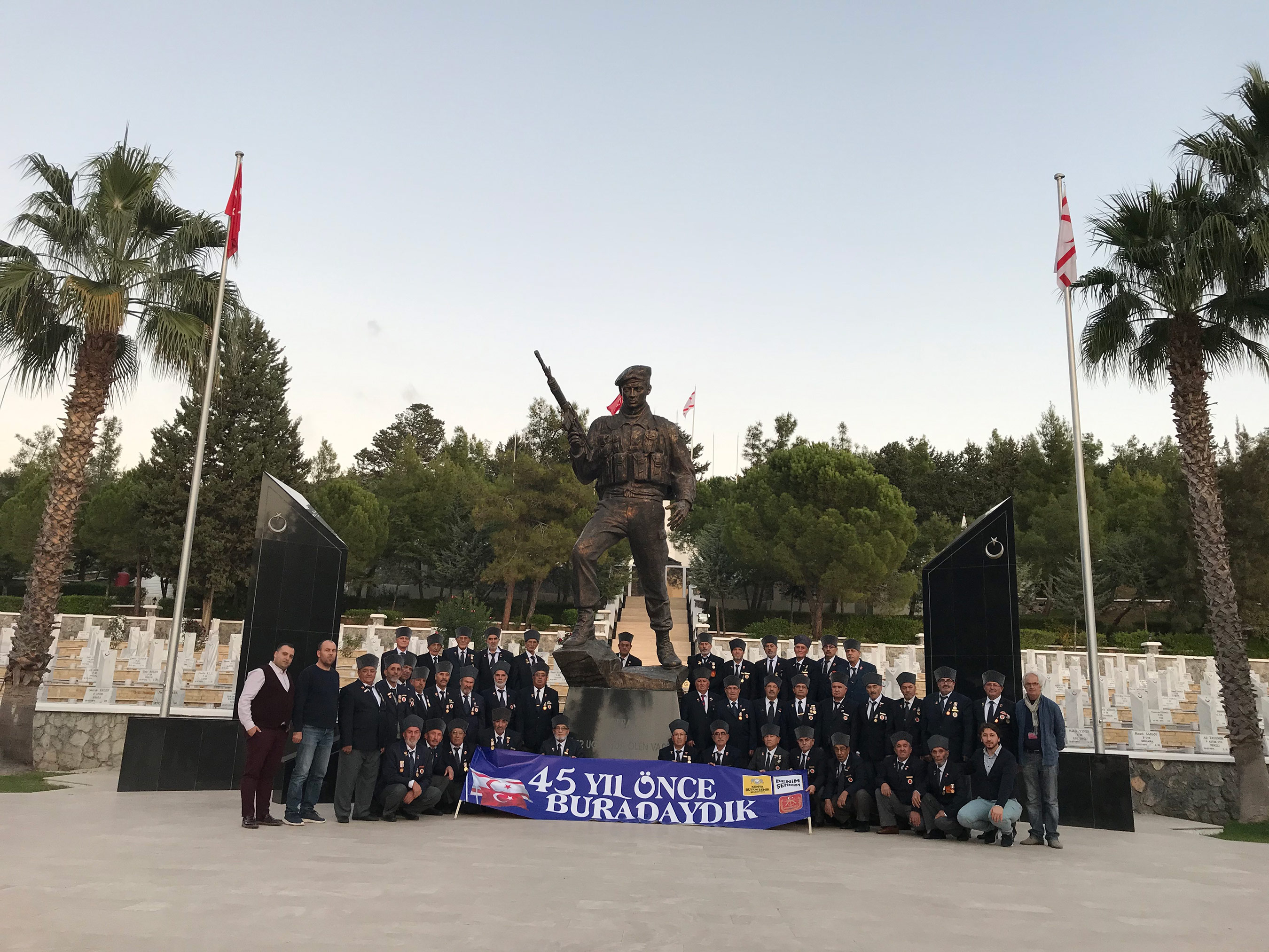 Kıbrıs Barış Harekatına Katılan Gaziler Yavru Vatan'da