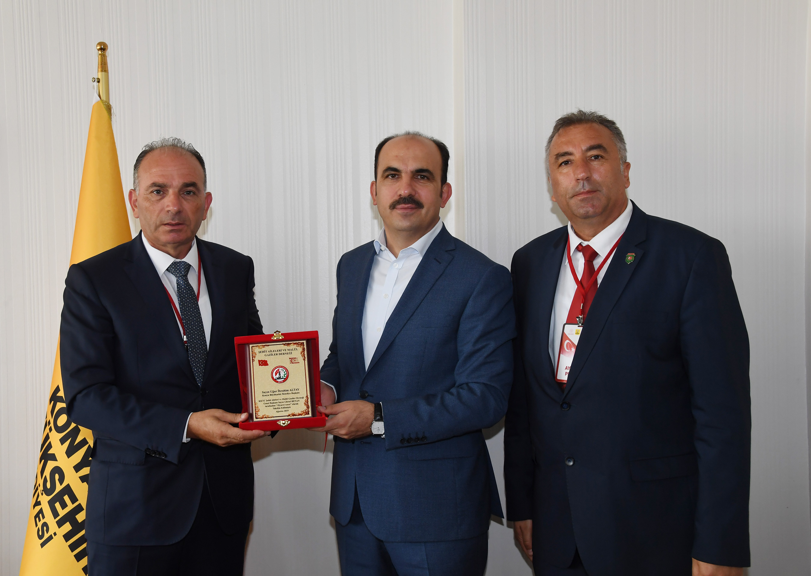 KKTC Başbakanı Tatar, Konya Panorama ve Şehitler Abidesi'ni Ziyaret Etti