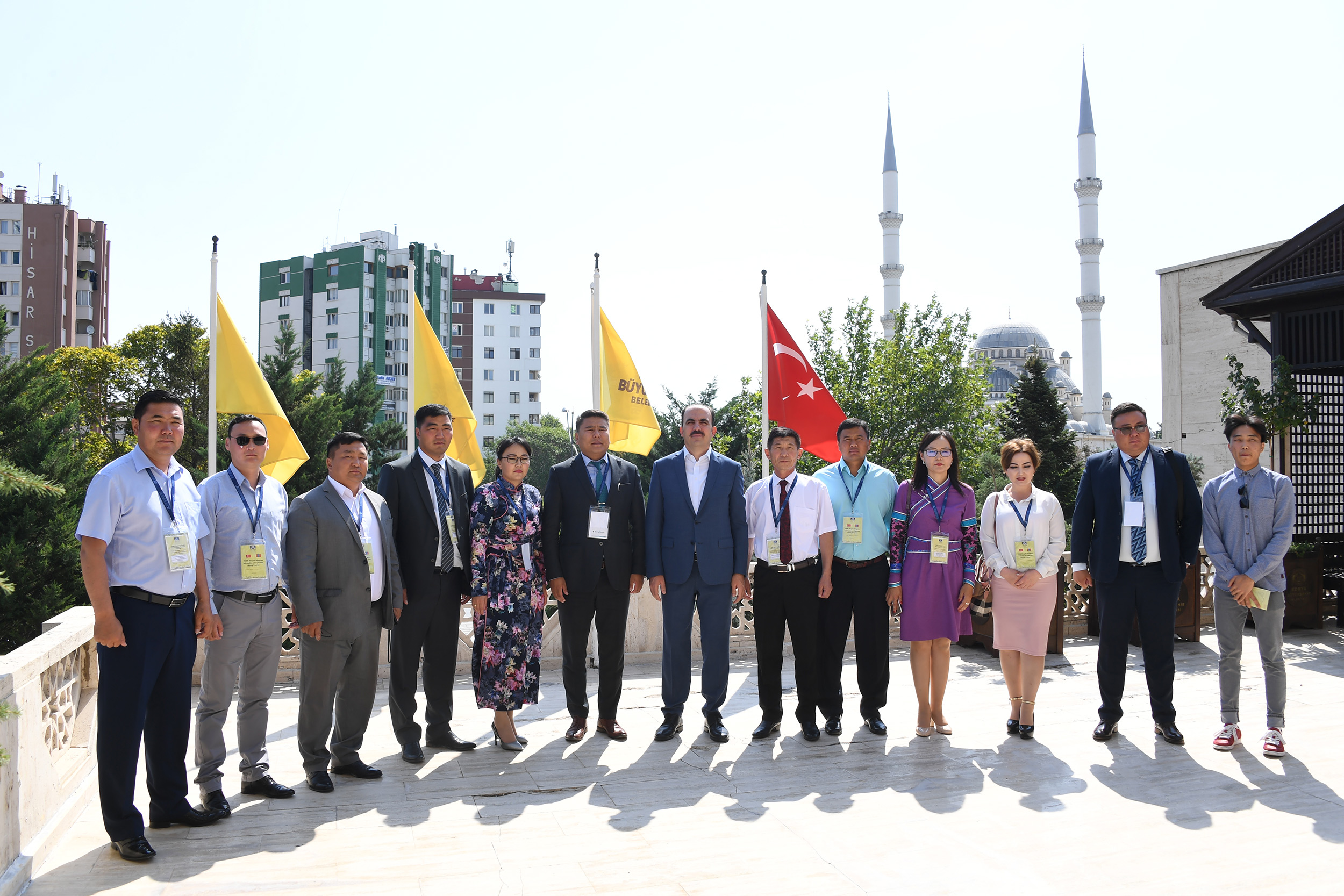 Moğolistanlı Heyetten Başkan Altay'a Ziyaret
