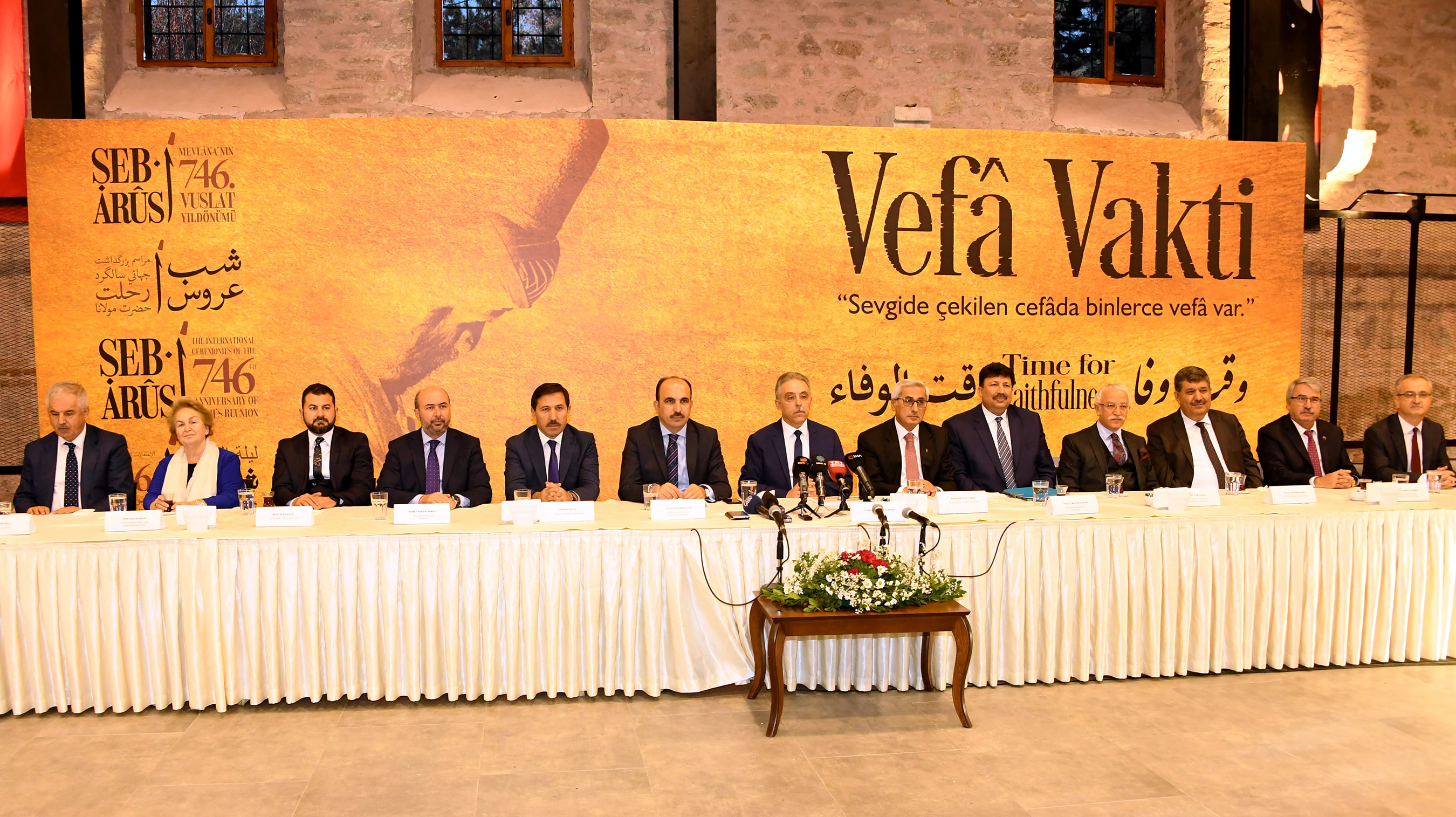 Hz. Mevlana Bu Yıl 'Vefa Vakti' ile Anılacak