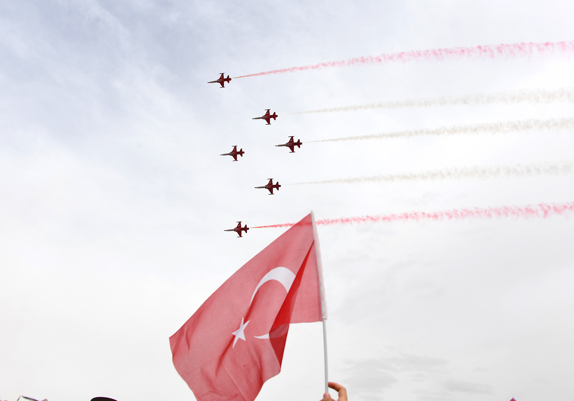 Kahraman Pilotlardan Muhteşem Gösteri