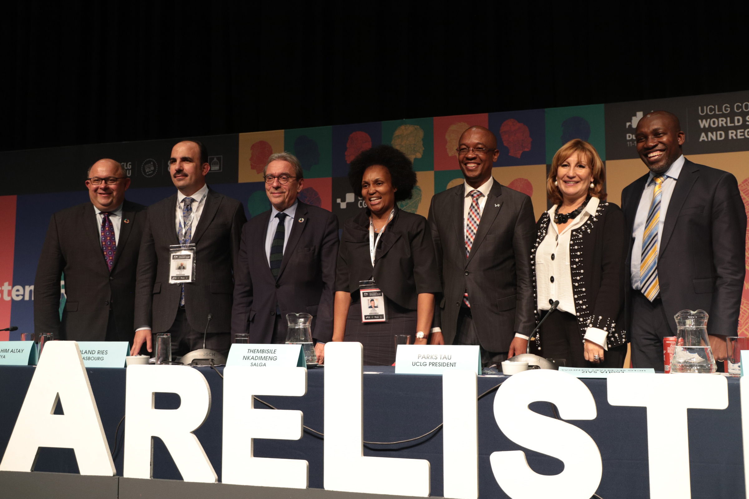 Başkan Altay Dünya Belediyeler Birliği (UCLG) Eş Başkanlığına Seçildi
