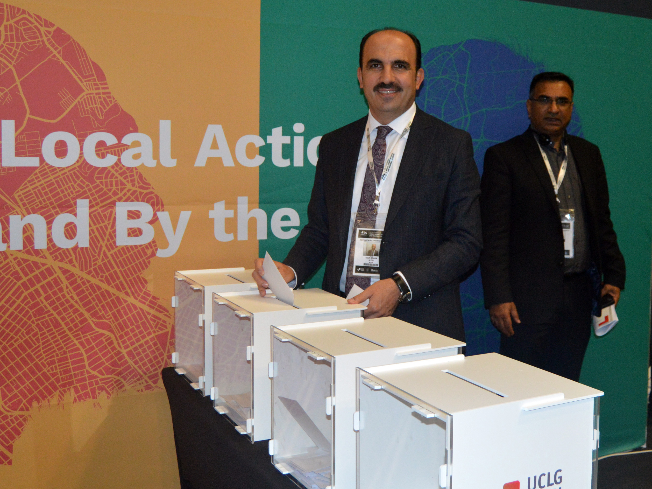 Başkan Altay Dünya Belediyeler Birliği (UCLG) Eş Başkanlığına Seçildi