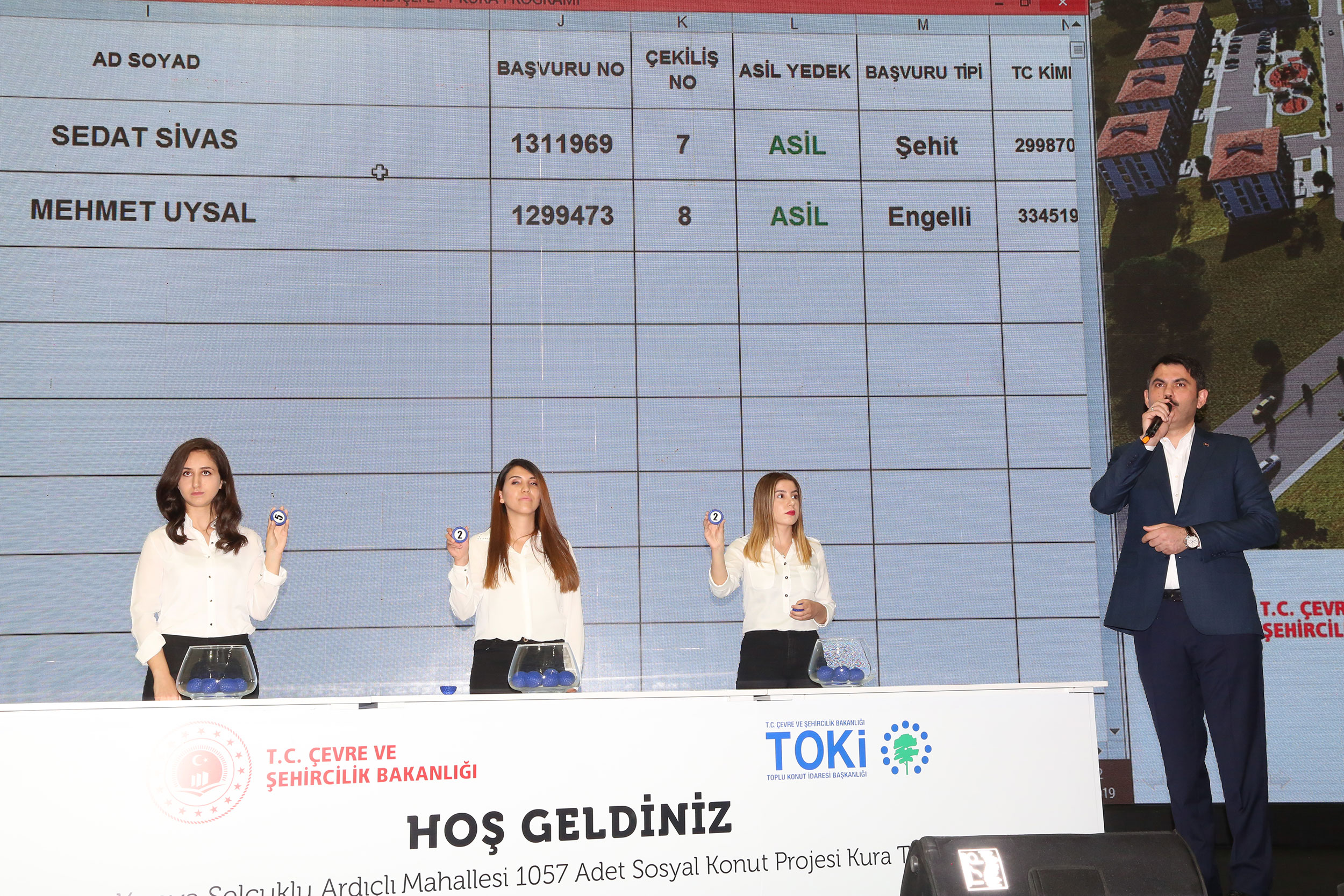 Bakan Kurum Sosyal Konutların Kuralarını Çekti