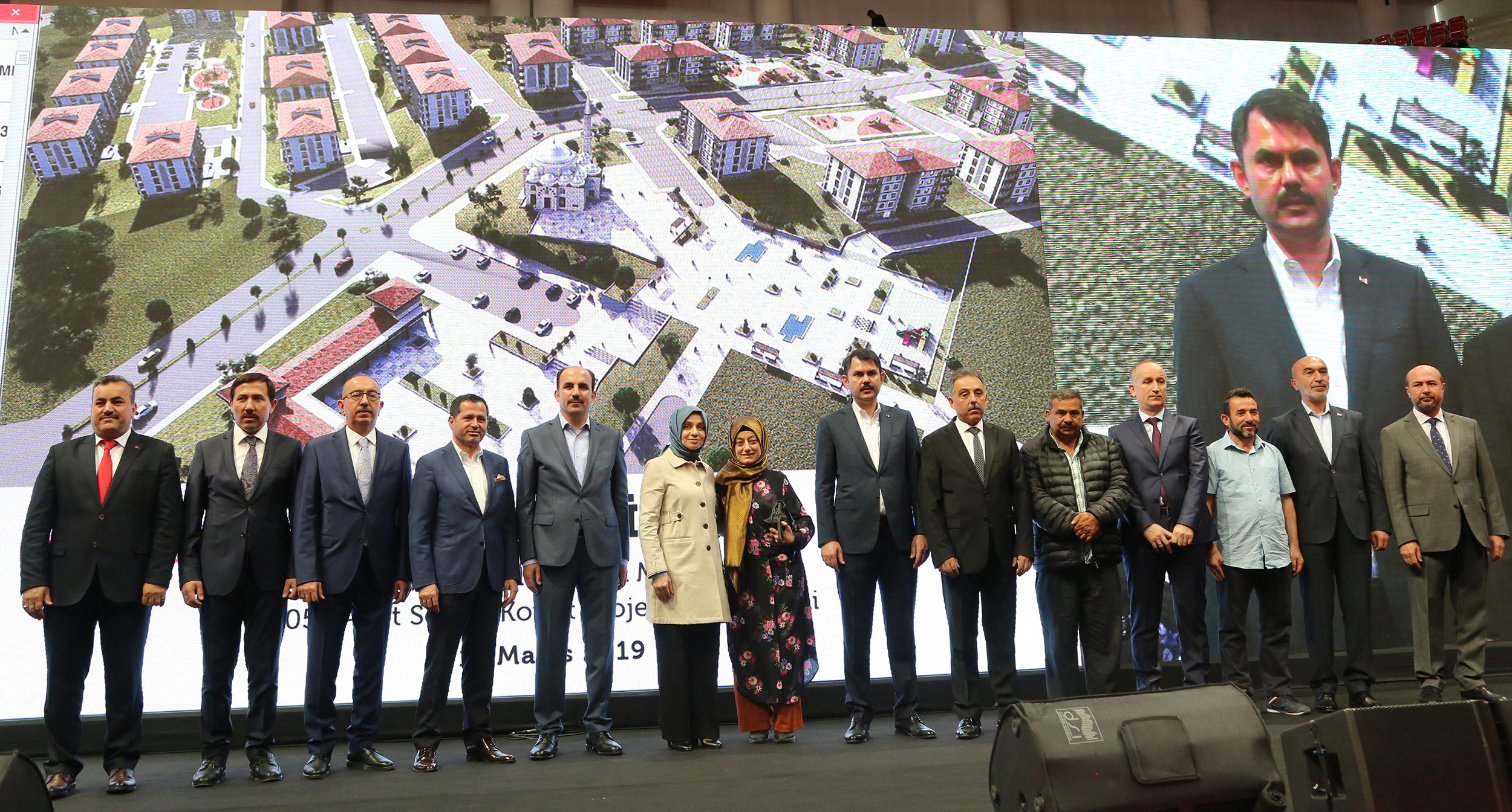 Ardıçlı Sosyal Konut Projesinde Organize Sanayi Çalışanları İçin Kuralar Çekiliyor