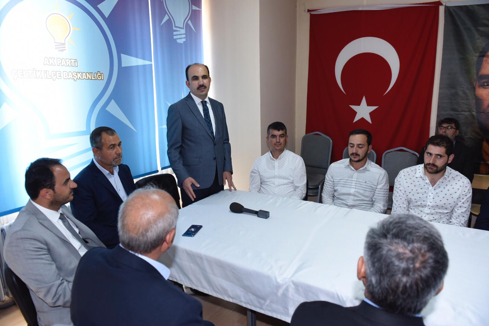 Başkan Altay Çeltik ve Yunak'ta Vatandaşlarla Buluştu