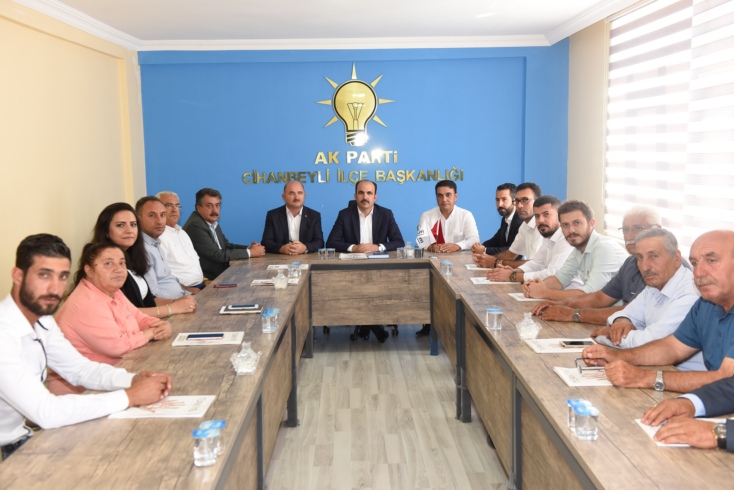 Başkan Altay Cihanbeyli ve Altınekin'i Ziyaret Etti