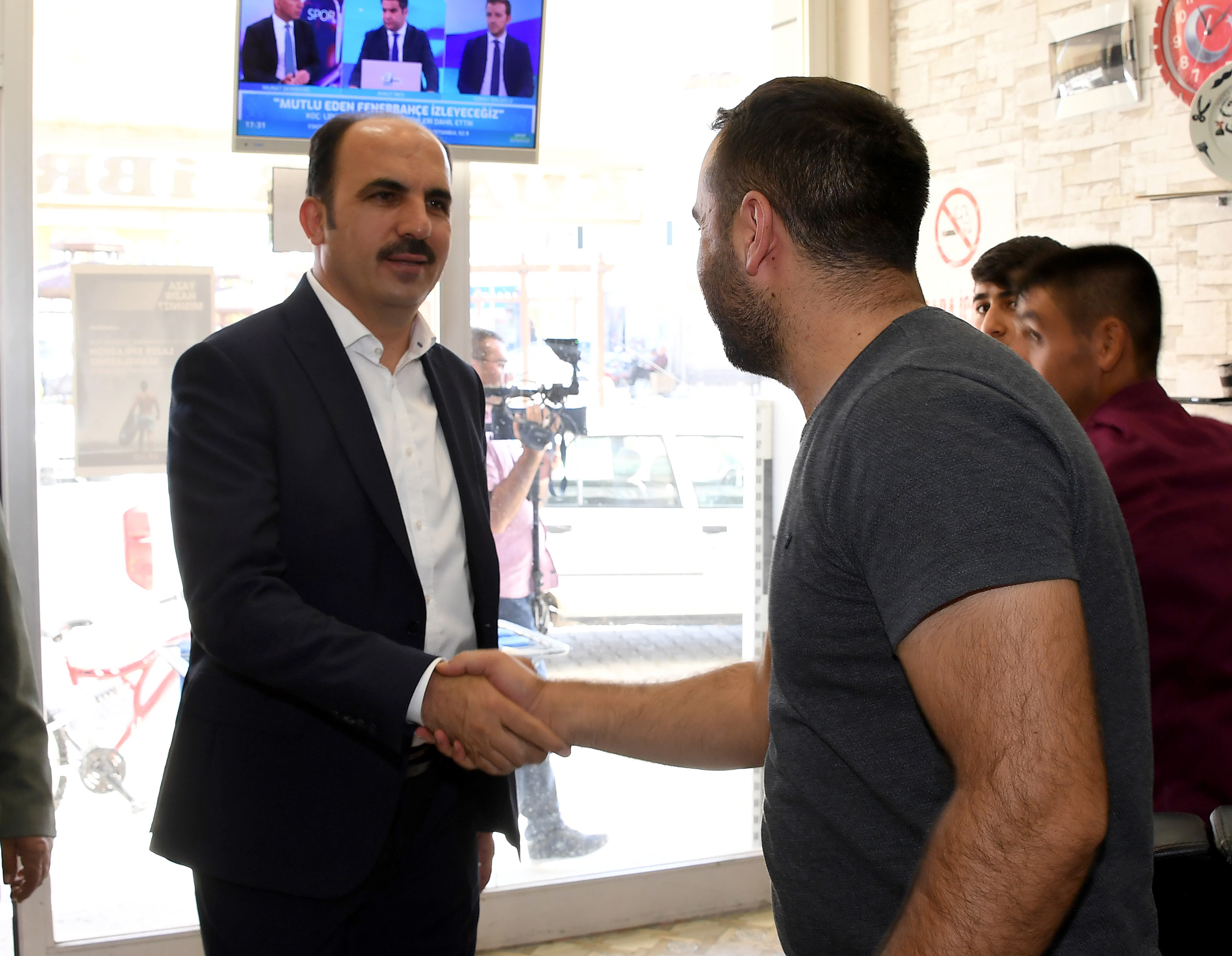 Başkan Altay Cihanbeyli ve Altınekin'i Ziyaret Etti