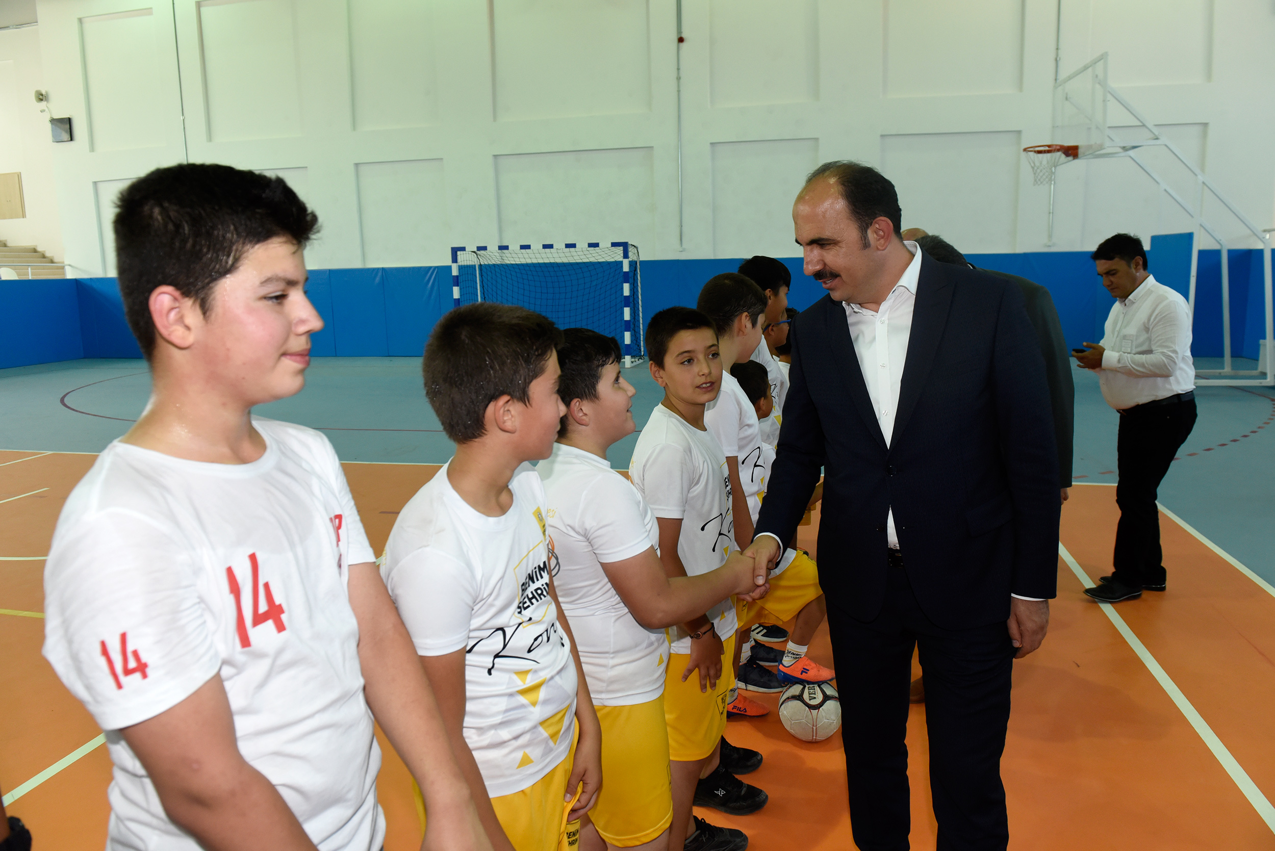 Başkan Altay Cihanbeyli ve Altınekin'i Ziyaret Etti