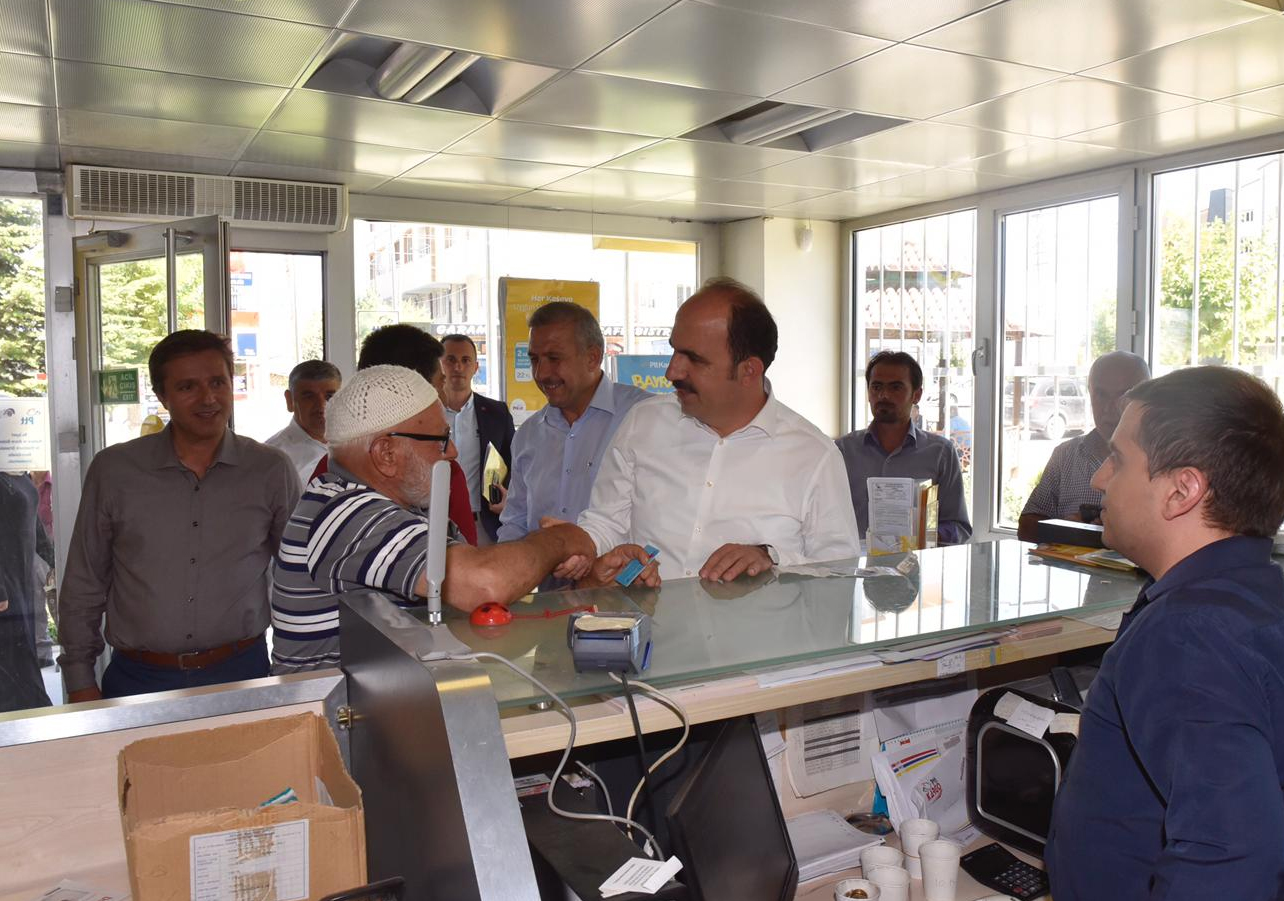 Başkan Altay'dan Güneysınır'a Ziyaret