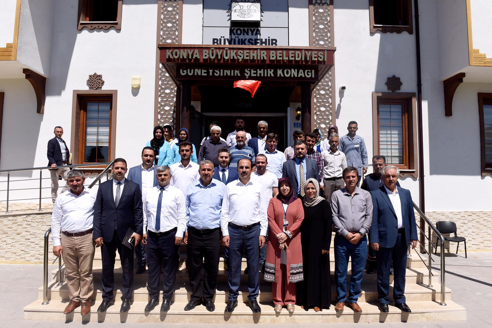 Başkan Altay'dan Güneysınır'a Ziyaret