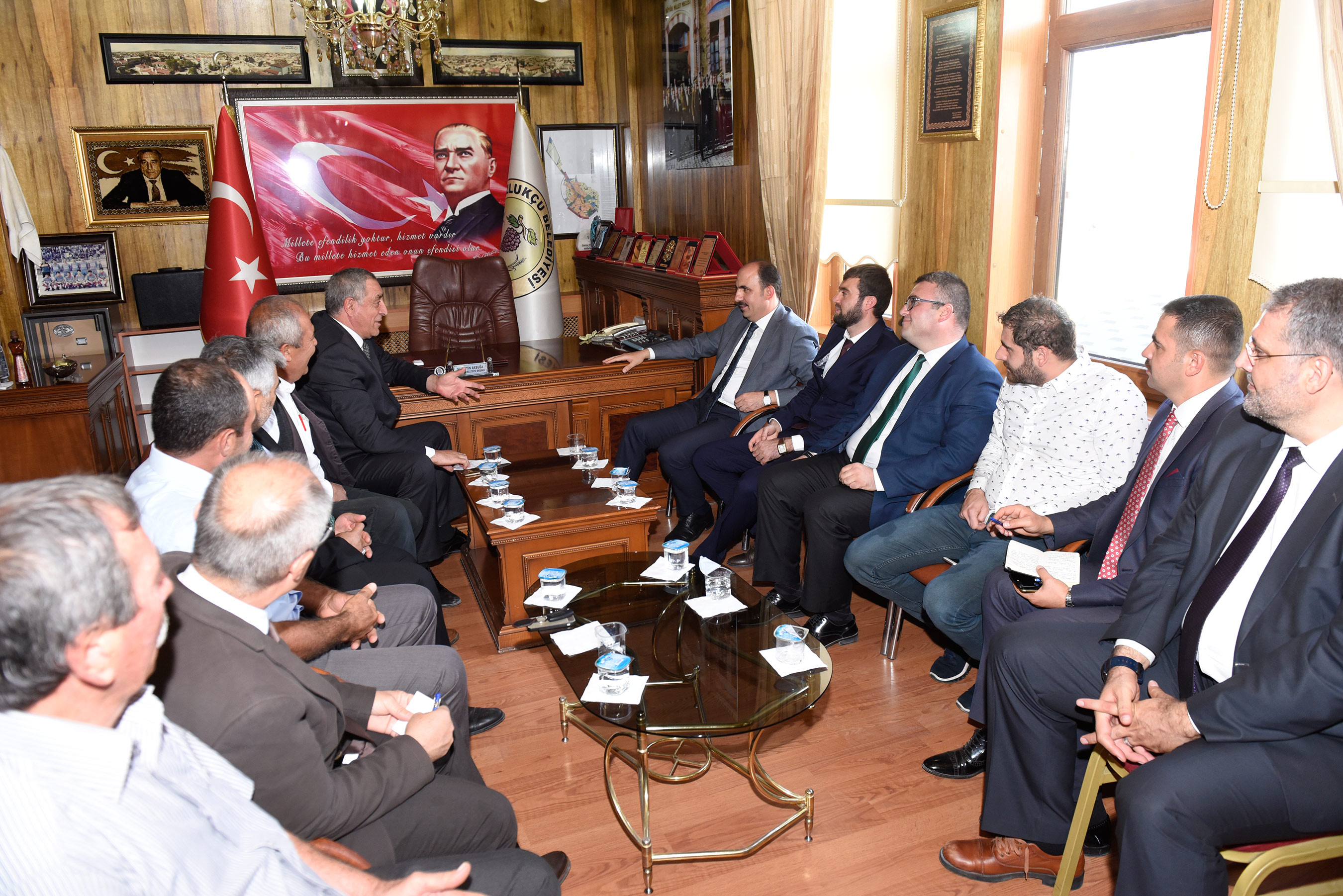 Başkan Altay'dan Tuzlukçu ve Akşehir'e Ziyaret