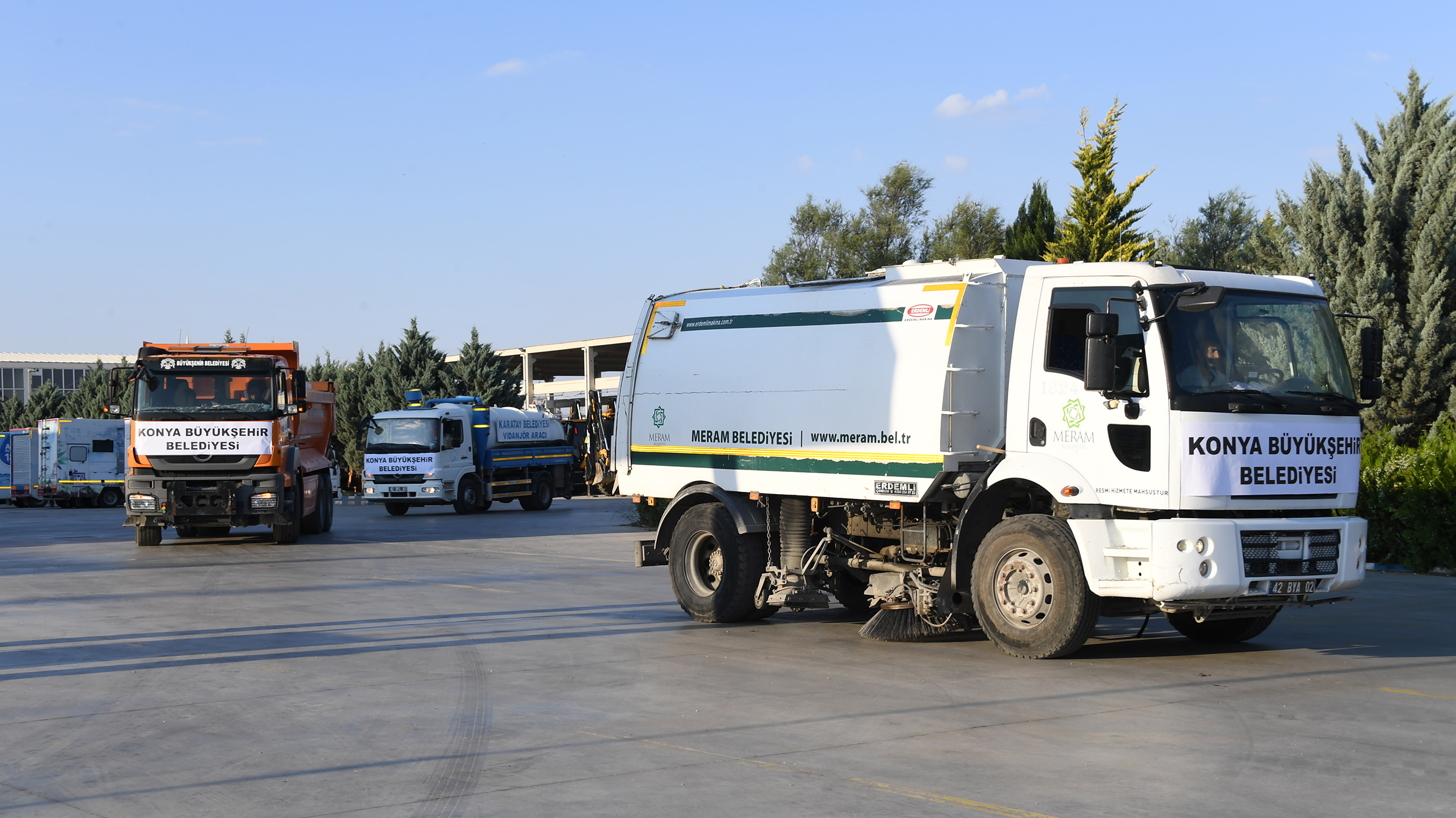Konya'dan Düzce'ye Destek