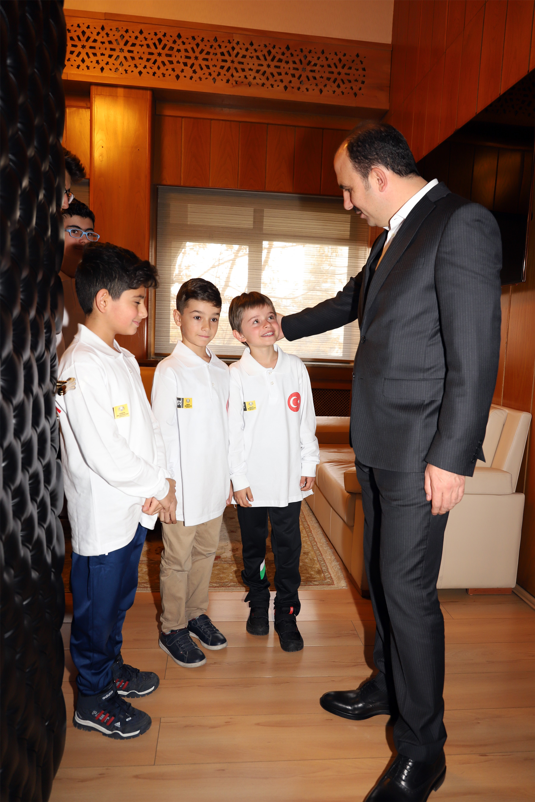 Başkan Altay Dünya Robot Yarışmasına Katılacak Öğrencileri Tebrik Etti 