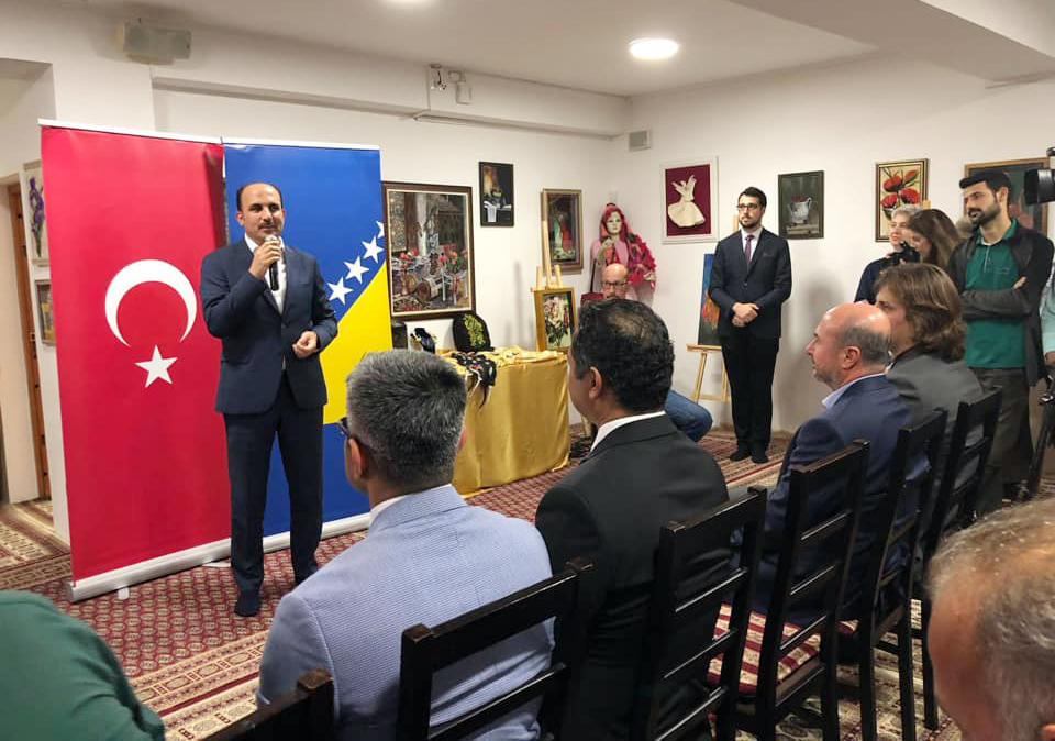 Başkan Altay Saraybosna KOMEK Sergisinin Açılışını Yaptı